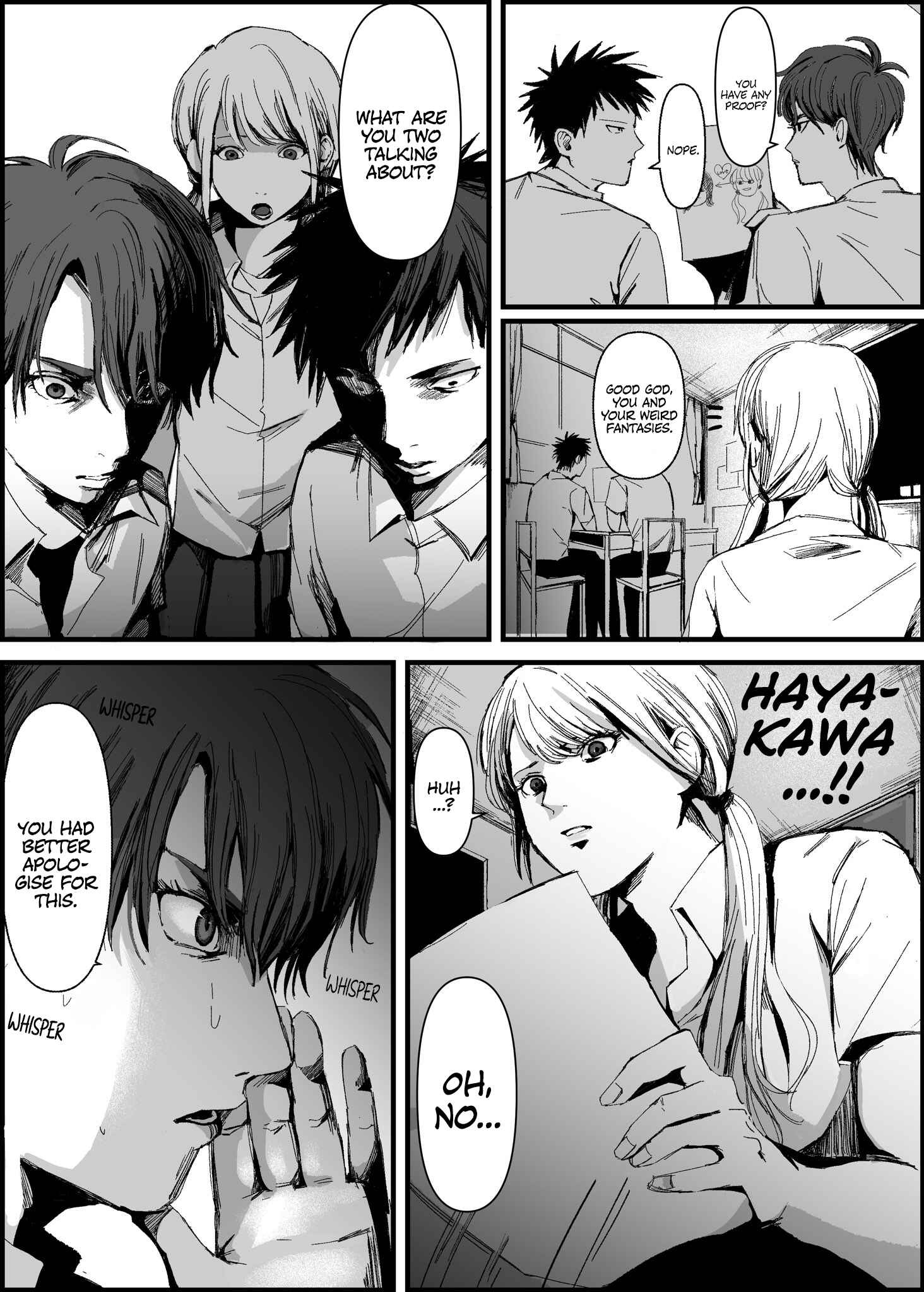 Page 3 Chapter Unknown_124e My Friend Having a Yuri Fantasy of Our Classmates
