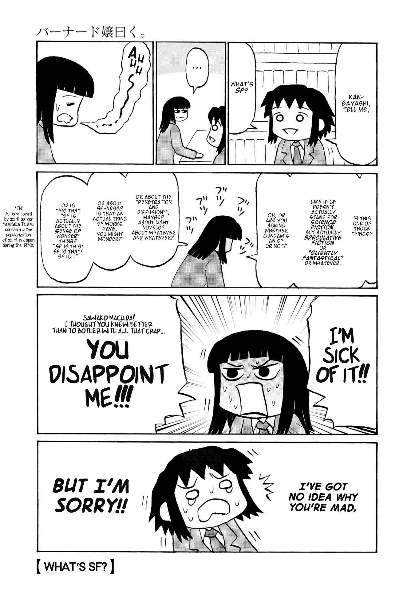 Page 9 Chapter 3 Miss Bernard Said.