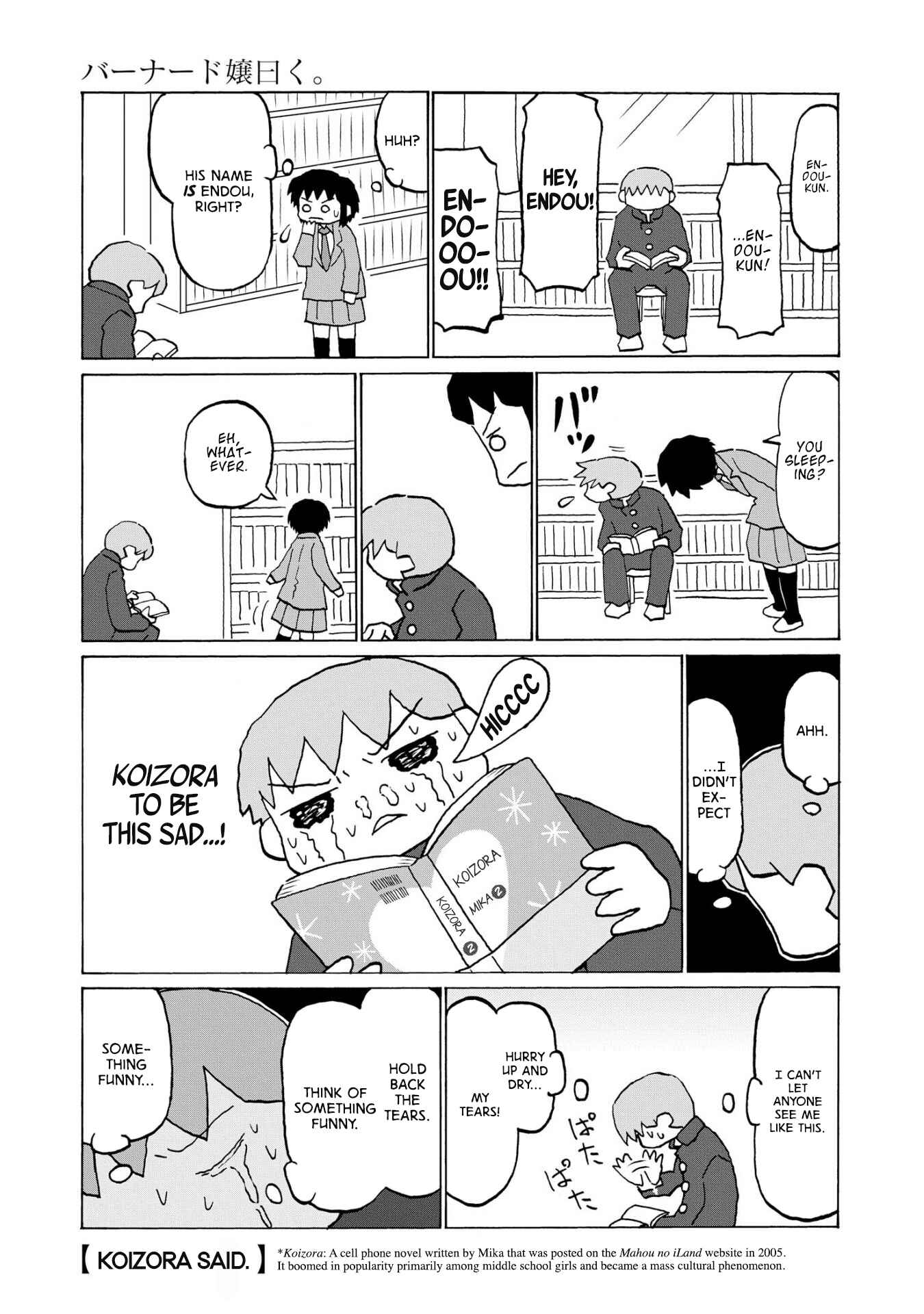 Page 7 Chapter 4 Miss Bernard Said.