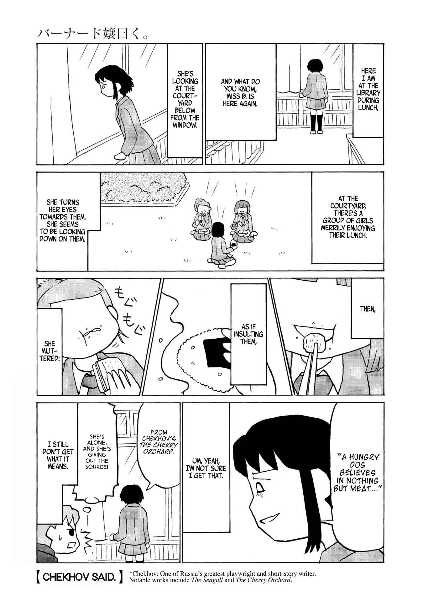 Page 5 Chapter 2 Miss Bernard Said.