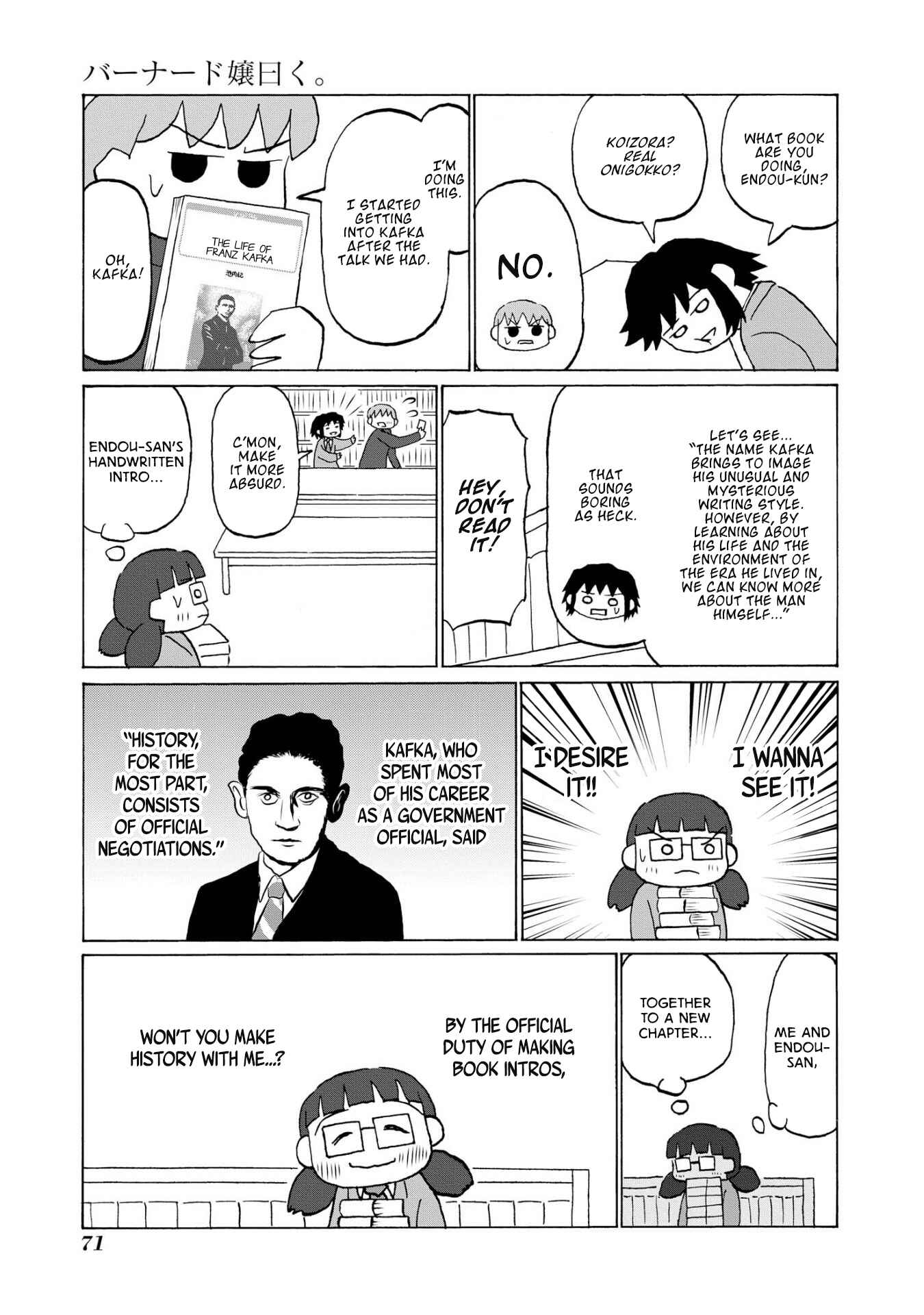Page 7 Chapter 7 Miss Bernard Said.