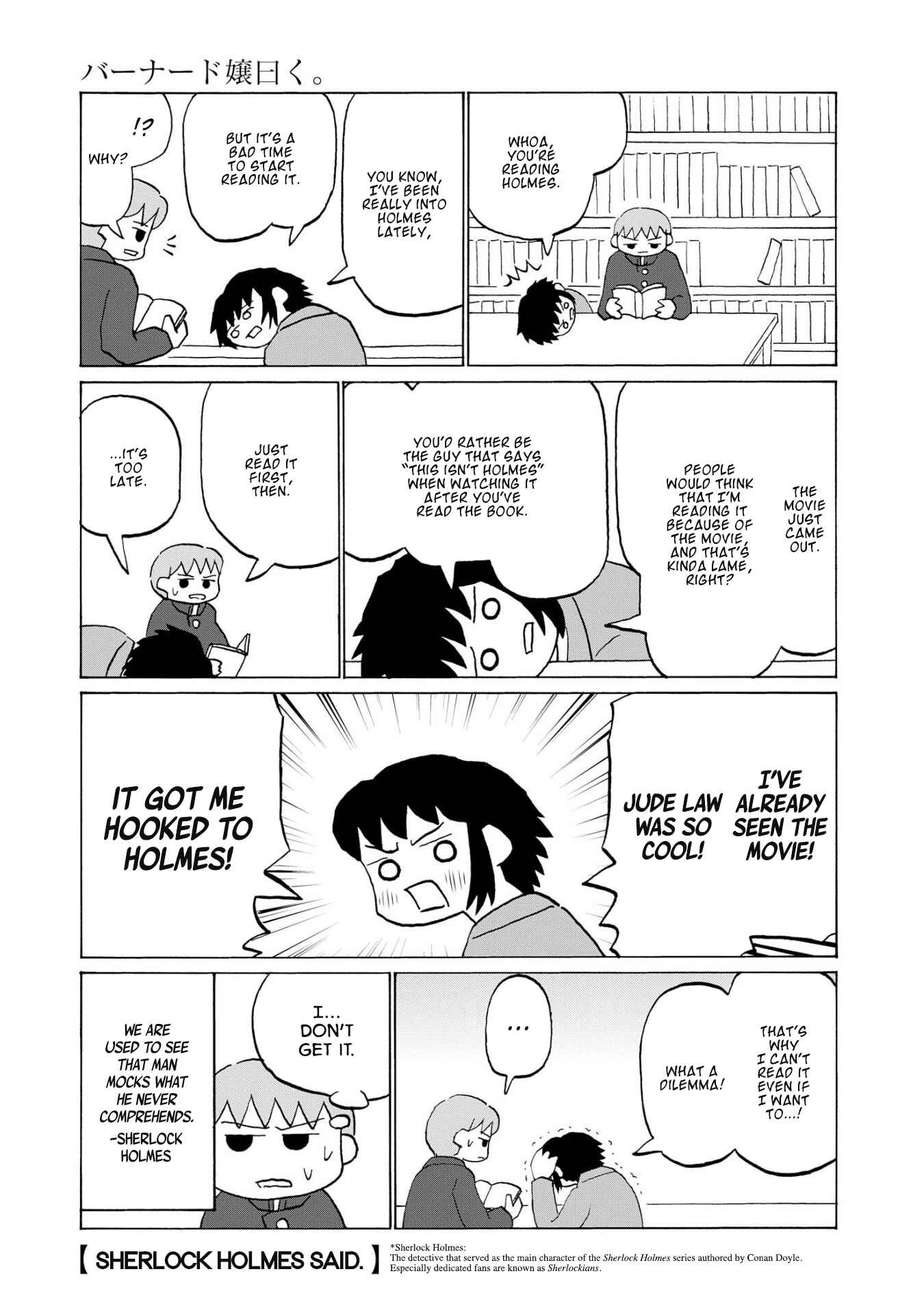 Page 3 Chapter 5 Miss Bernard Said.