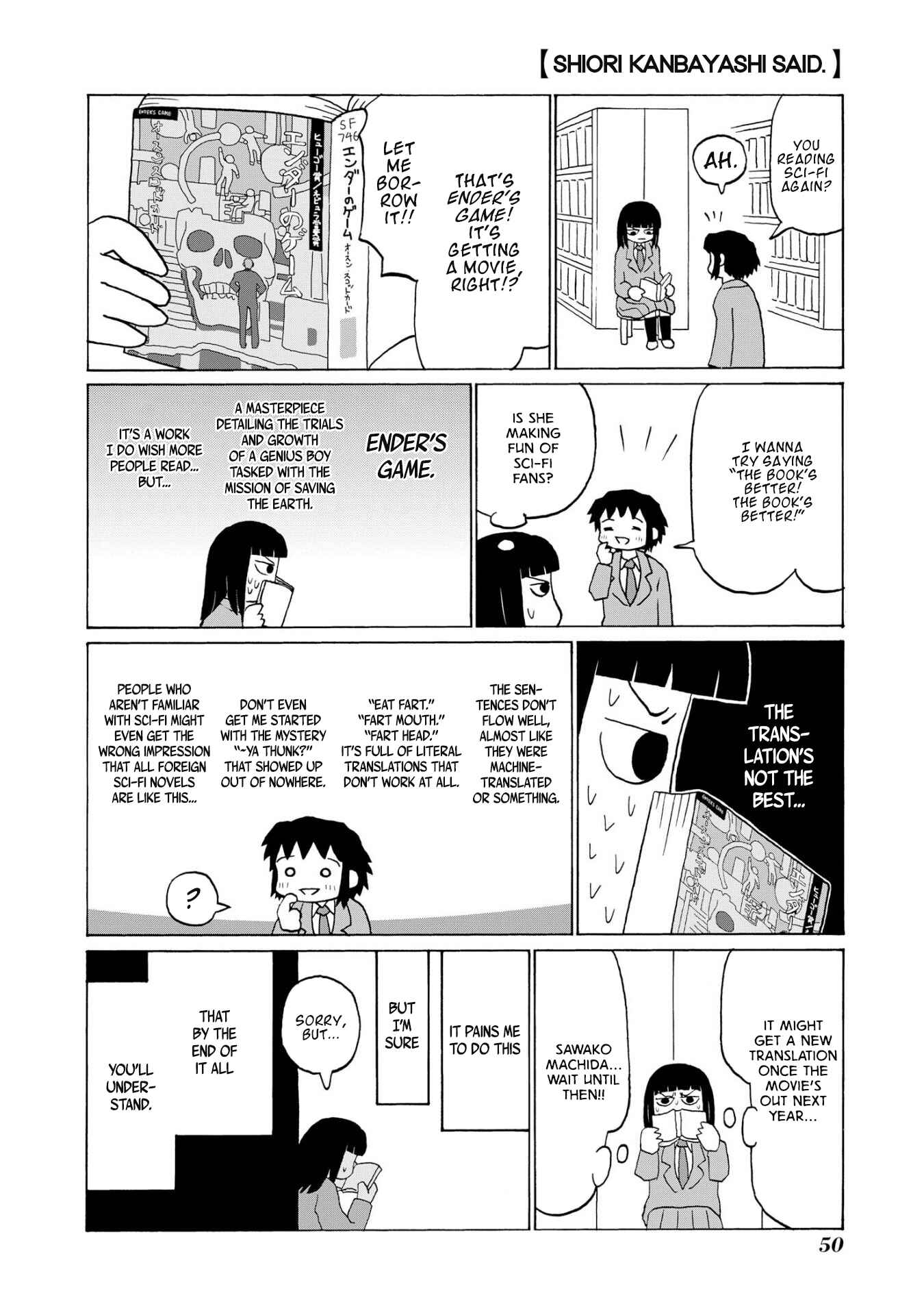 Page 6 Chapter 5 Miss Bernard Said.
