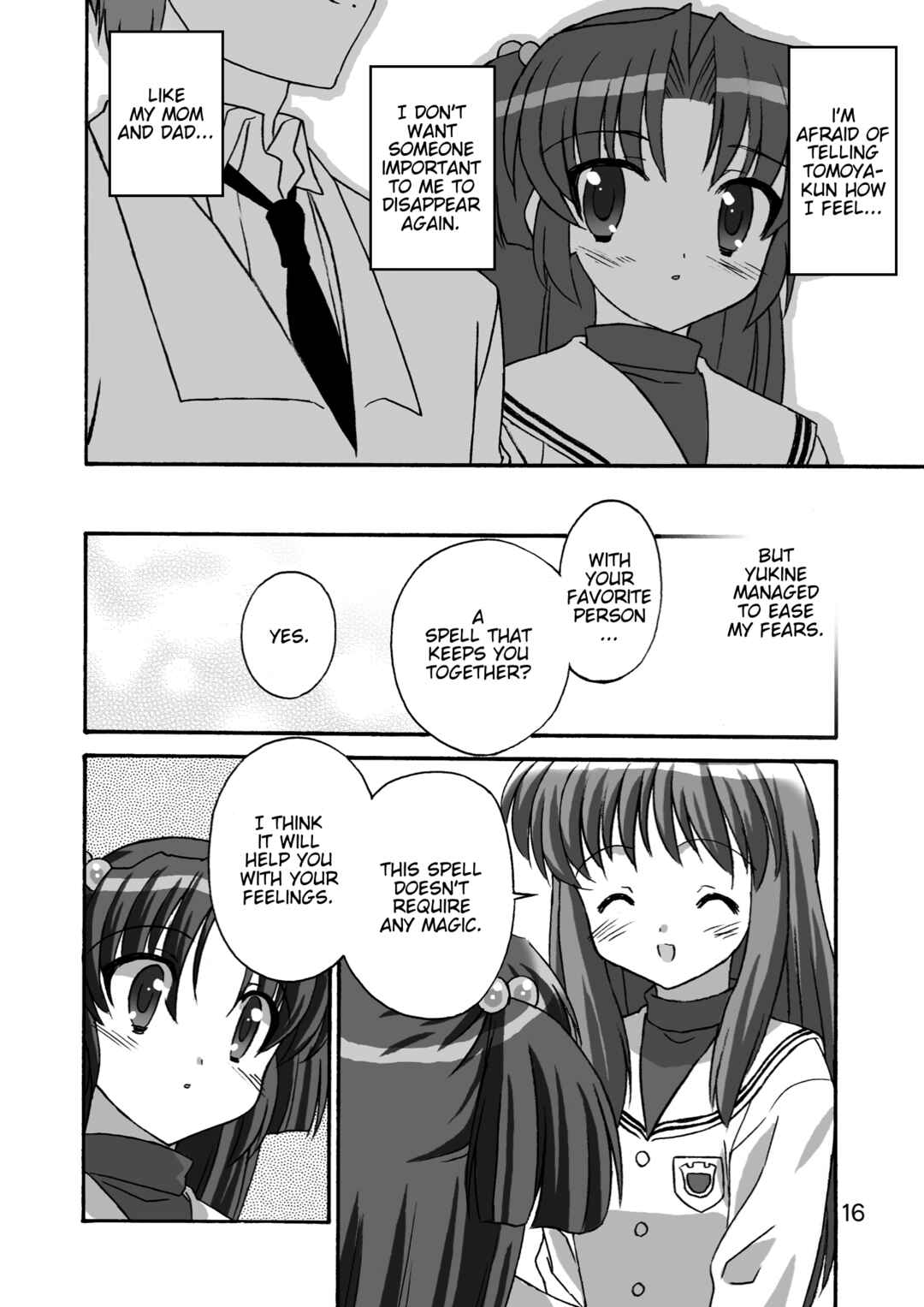 Page 15 Chapter Unknown_54fc Clannad - Himetaru Omoi (Doujinshi)