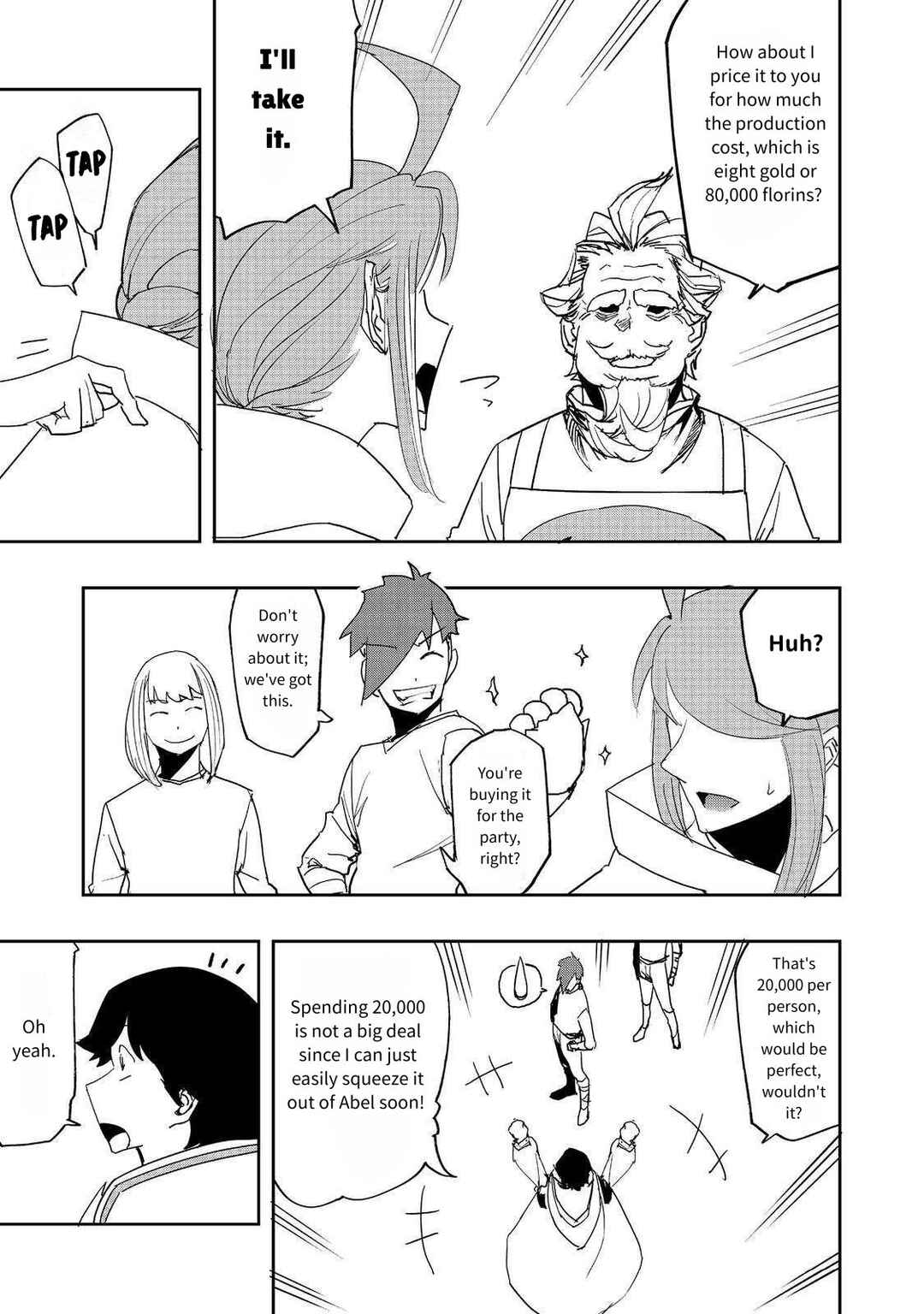 Page 13 Chapter 36 Mizu Zokusei no Mahoutsukai
