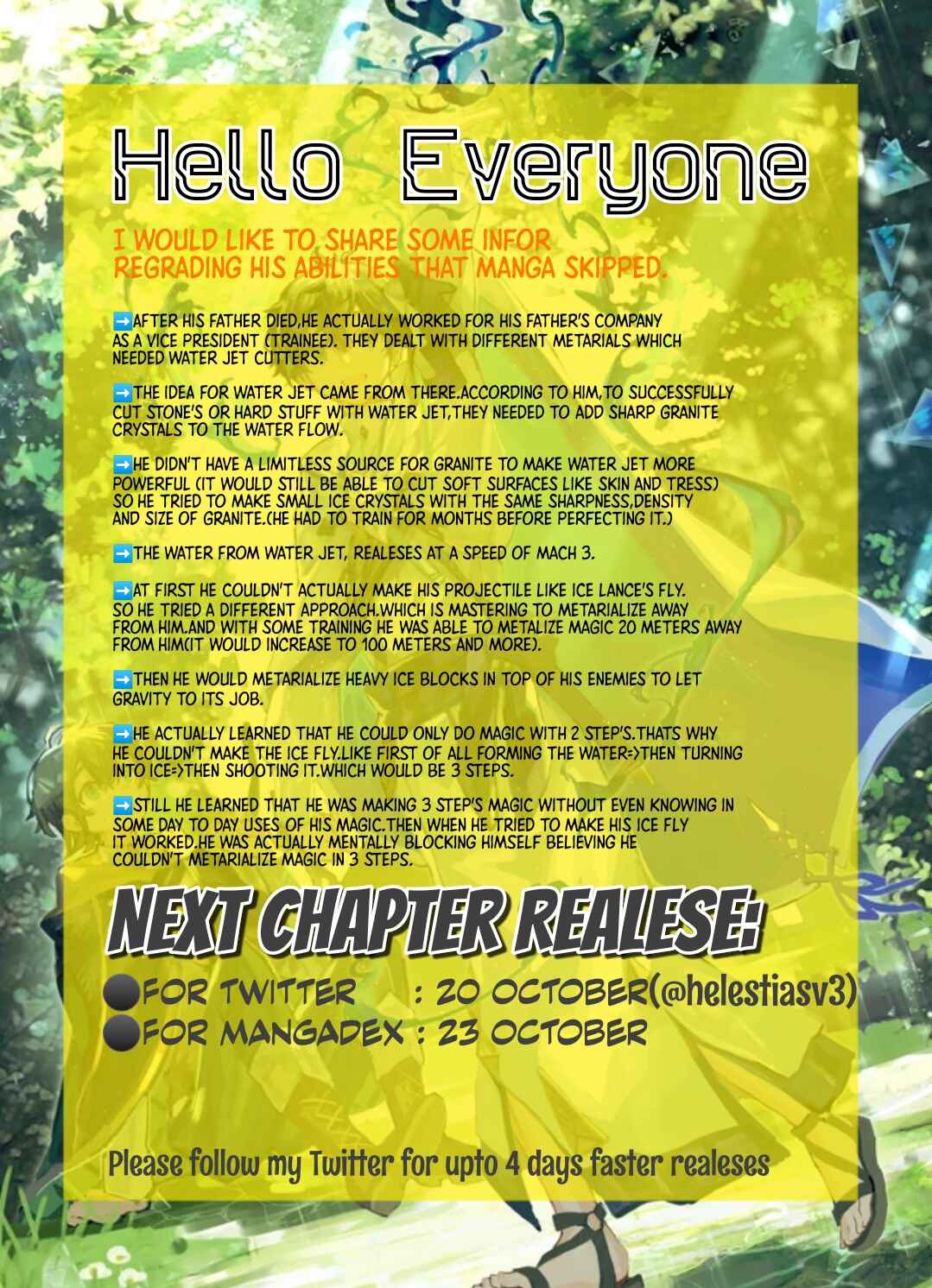 Page 26 Chapter 3 Mizu Zokusei no Mahoutsukai
