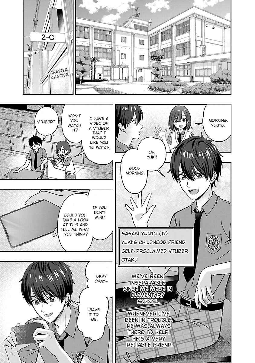Page 7 Chapter 2 Shitsurenshita node Vtuber Hajimetara Toshiue no Onee-san ni Motemashita
