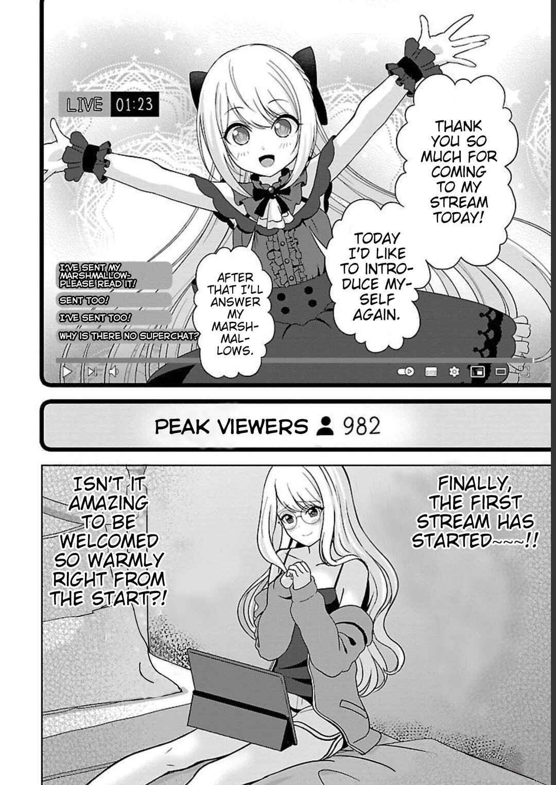 Page 3 Chapter 5 Shitsurenshita node Vtuber Hajimetara Toshiue no Onee-san ni Motemashita