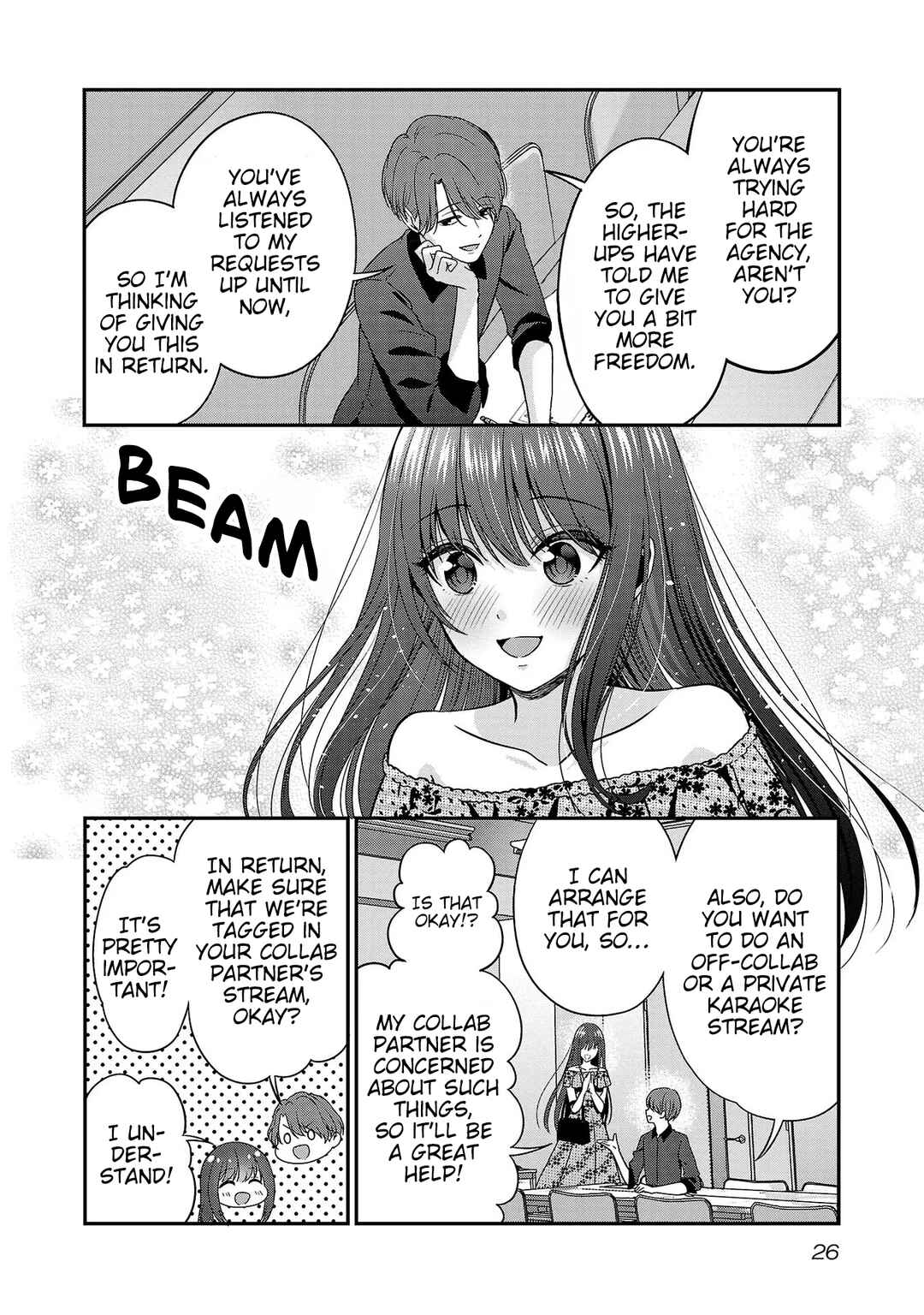 Page 24 Chapter 7 Shitsurenshita node Vtuber Hajimetara Toshiue no Onee-san ni Motemashita
