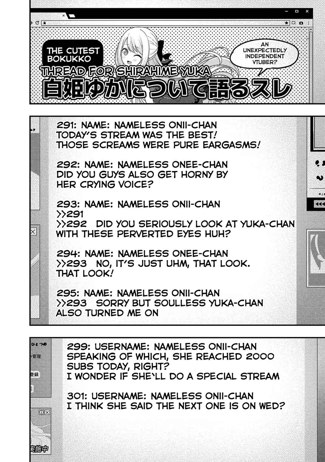 Page 8 Chapter 8 Shitsurenshita node Vtuber Hajimetara Toshiue no Onee-san ni Motemashita