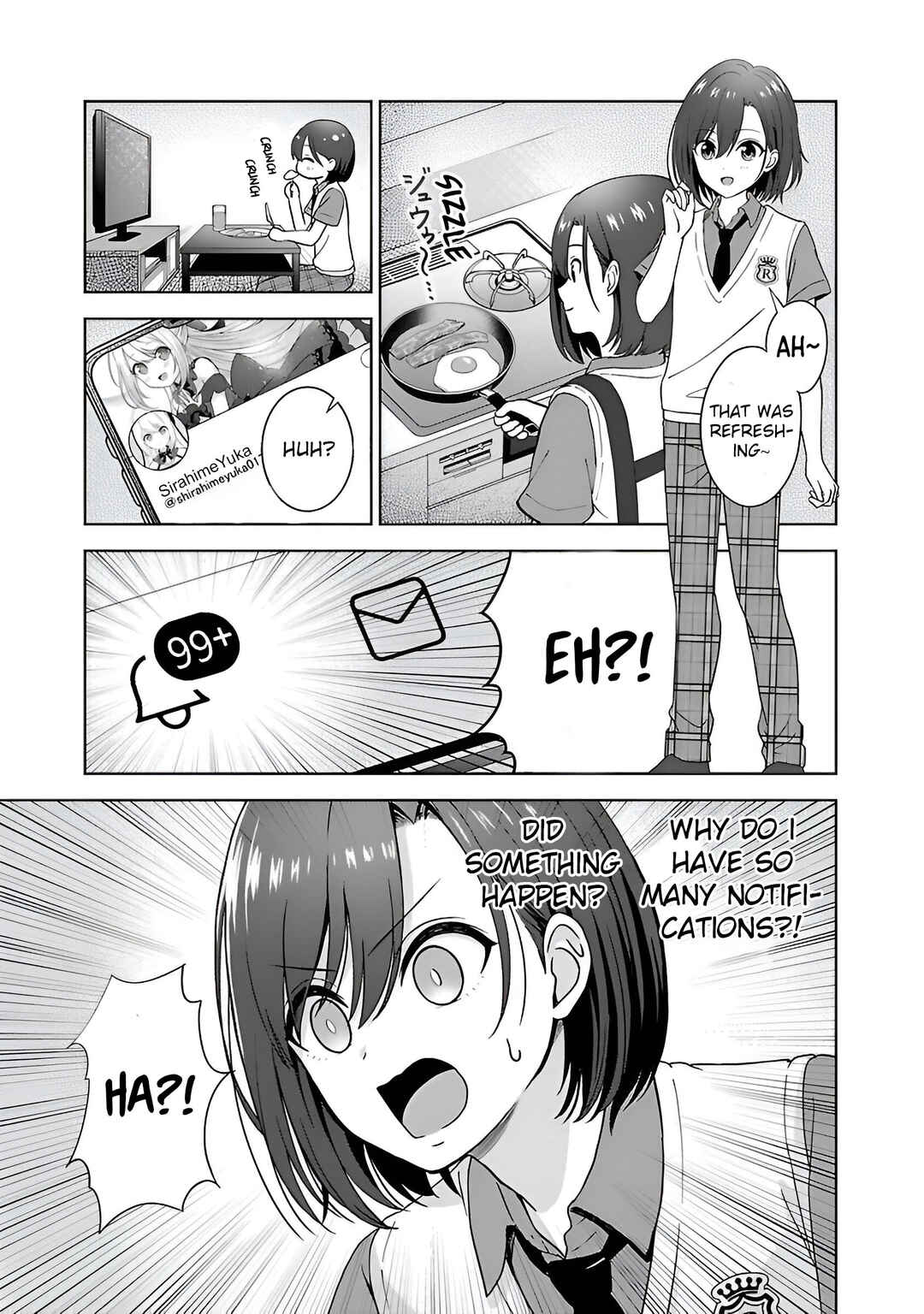 Page 13 Chapter 3 Shitsurenshita node Vtuber Hajimetara Toshiue no Onee-san ni Motemashita