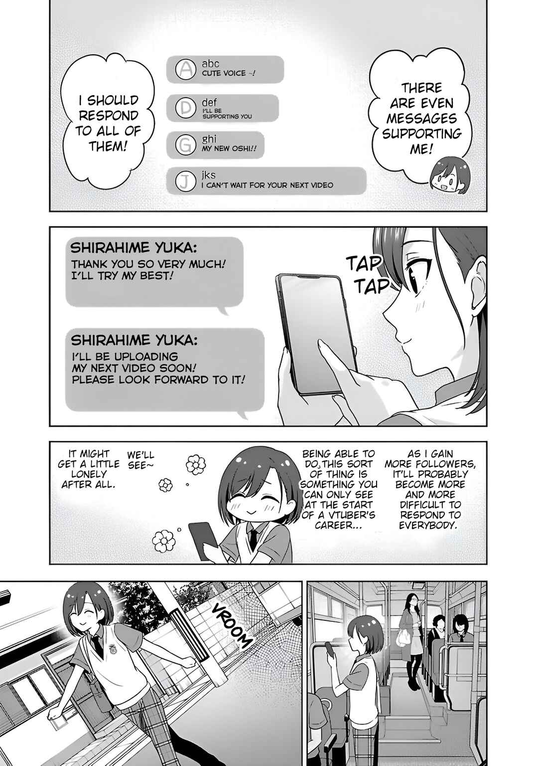 Page 15 Chapter 3 Shitsurenshita node Vtuber Hajimetara Toshiue no Onee-san ni Motemashita