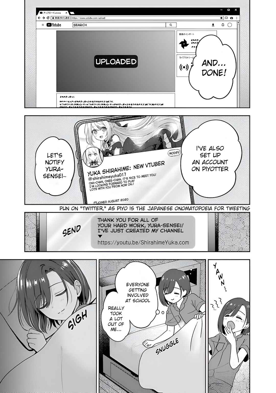 Page 3 Chapter 3 Shitsurenshita node Vtuber Hajimetara Toshiue no Onee-san ni Motemashita