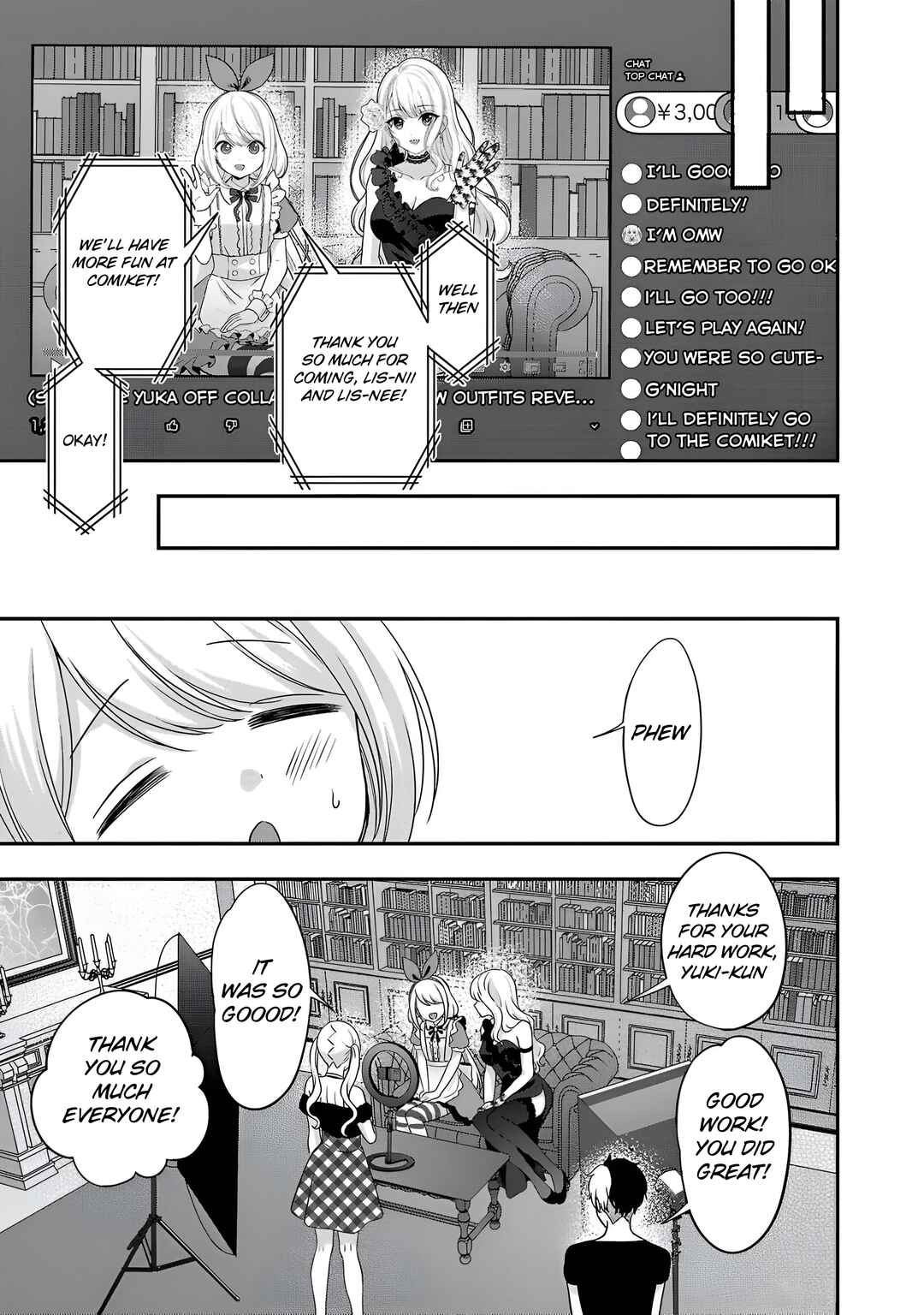 Page 21 Chapter 14 Shitsurenshita node Vtuber Hajimetara Toshiue no Onee-san ni Motemashita
