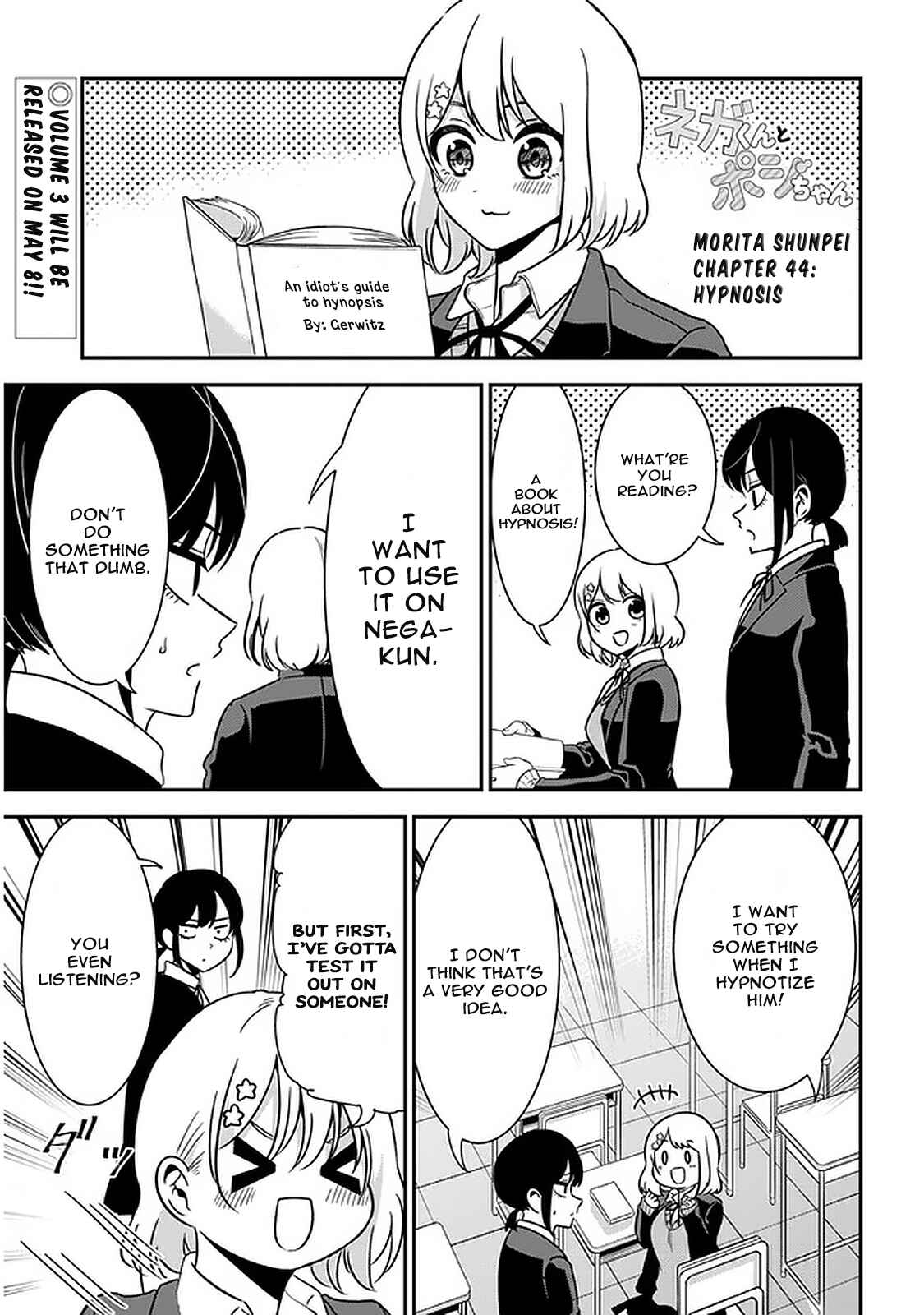 Page 1 Chapter 44 Nega-kun to Poji-chan