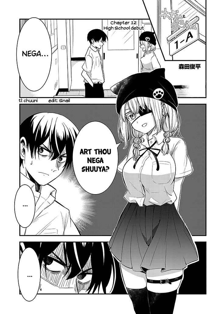Page 1 Chapter 12 Nega-kun to Poji-chan
