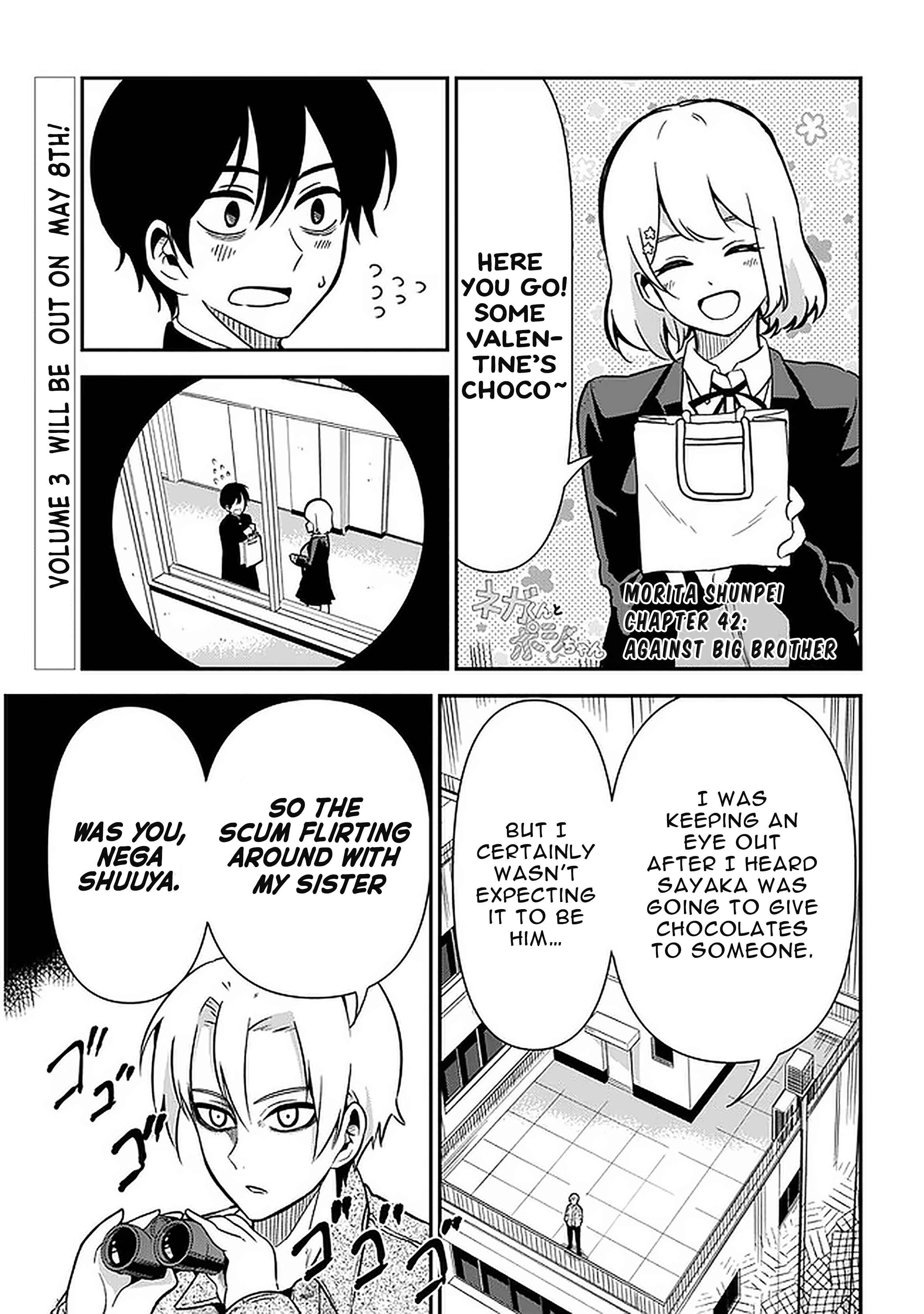 Page 1 Chapter 42 Nega-kun to Poji-chan