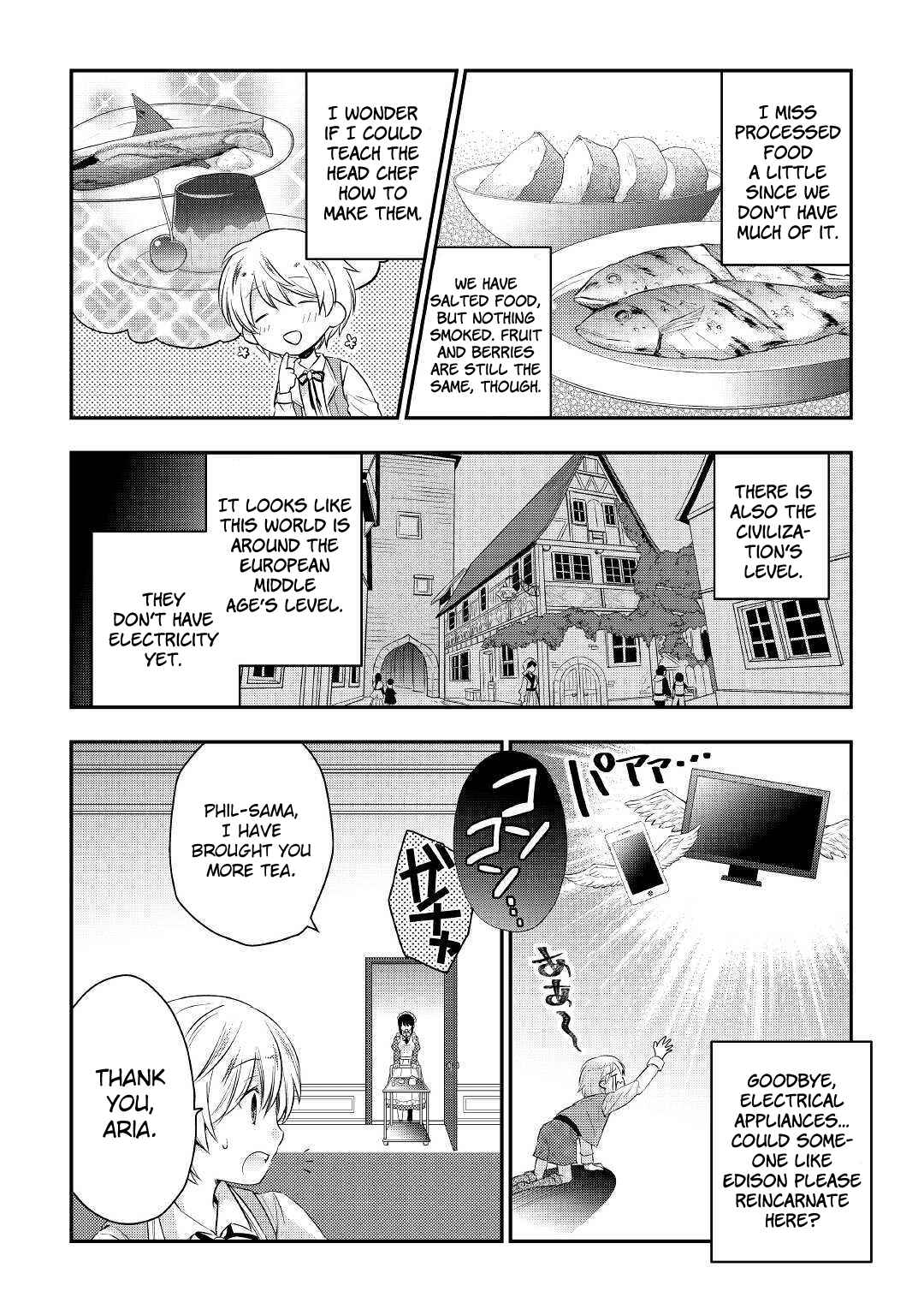 Page 4 Chapter 2 Tensei Ouji wa Daraketai