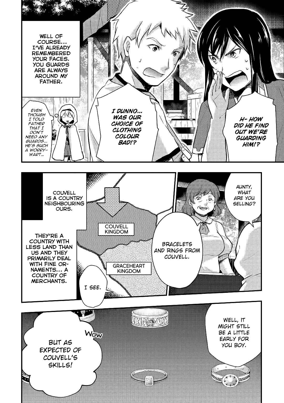 Page 9 Chapter 8 Tensei Ouji wa Daraketai