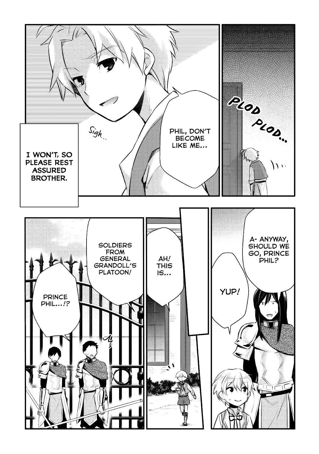 Page 12 Chapter 14 Tensei Ouji wa Daraketai