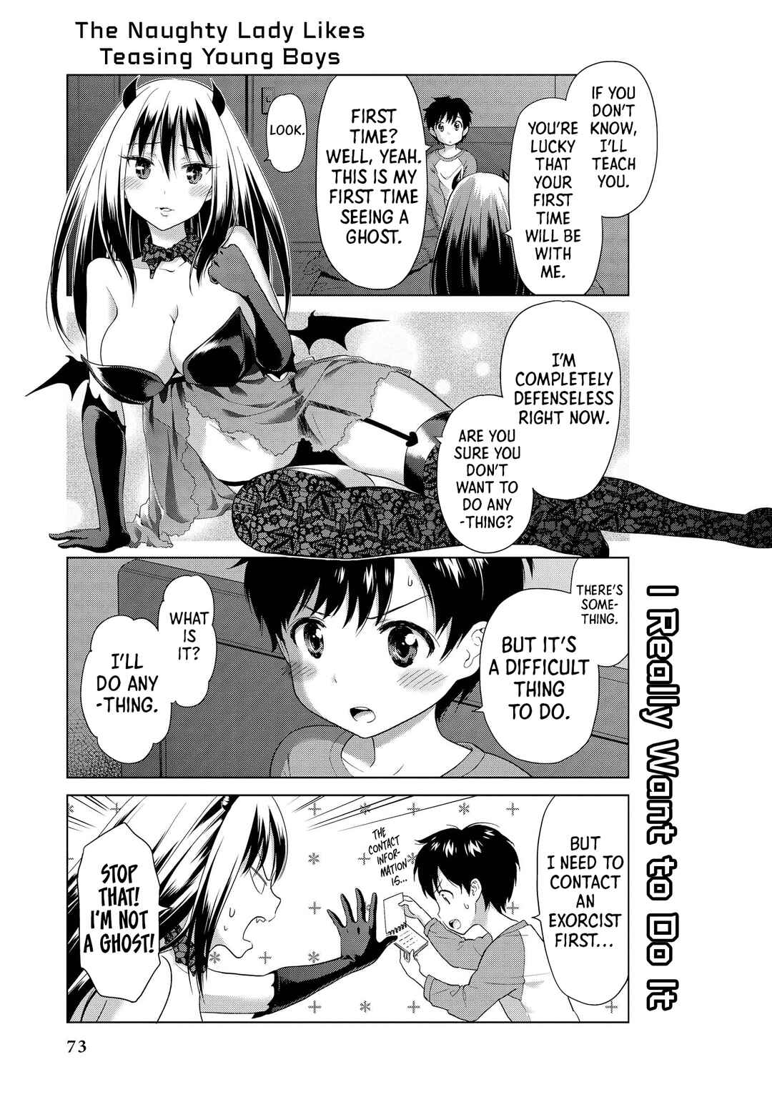 Page 5 Chapter 5 The Naughty Lady Likes Teasing Young Boys