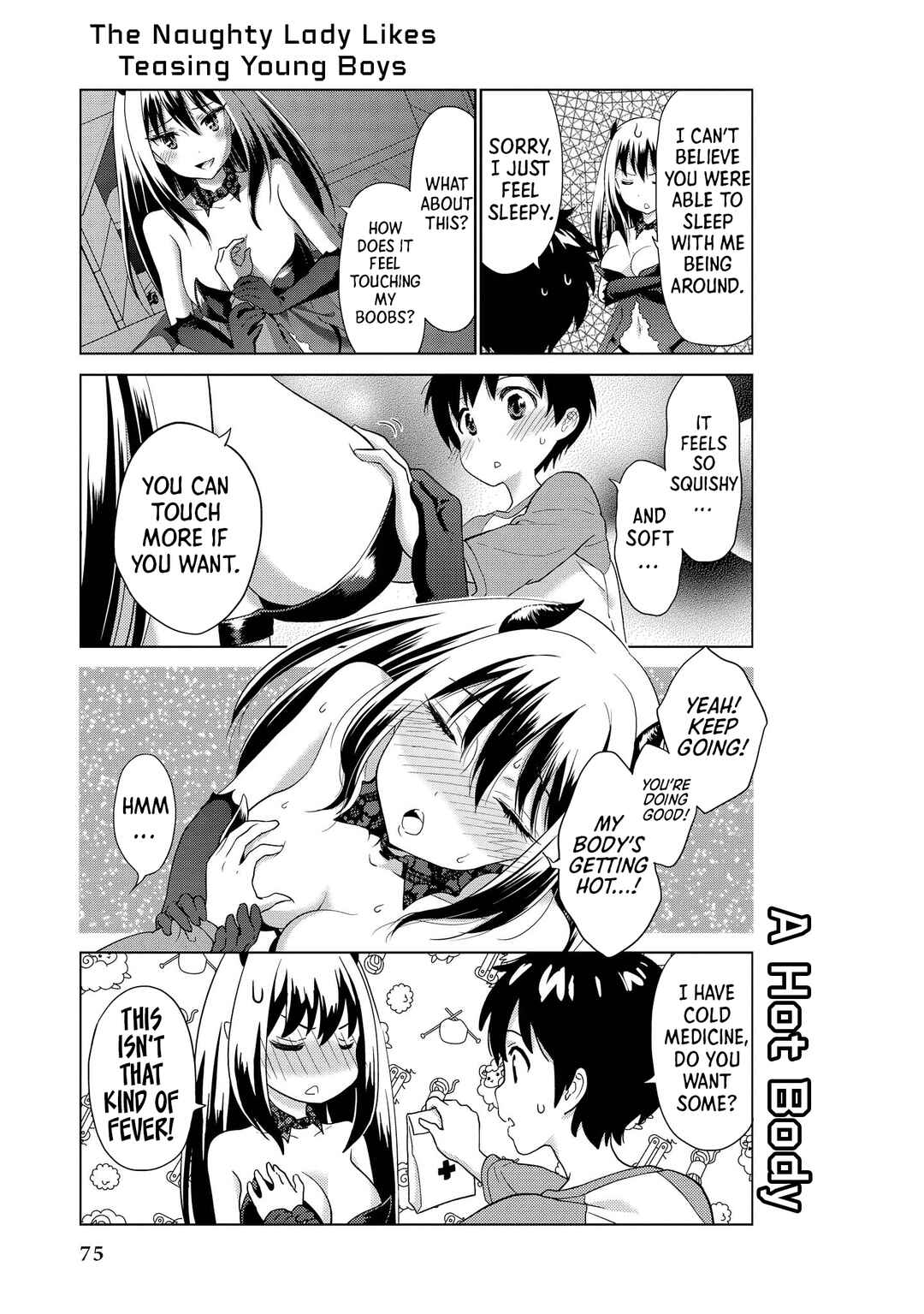Page 7 Chapter 5 The Naughty Lady Likes Teasing Young Boys