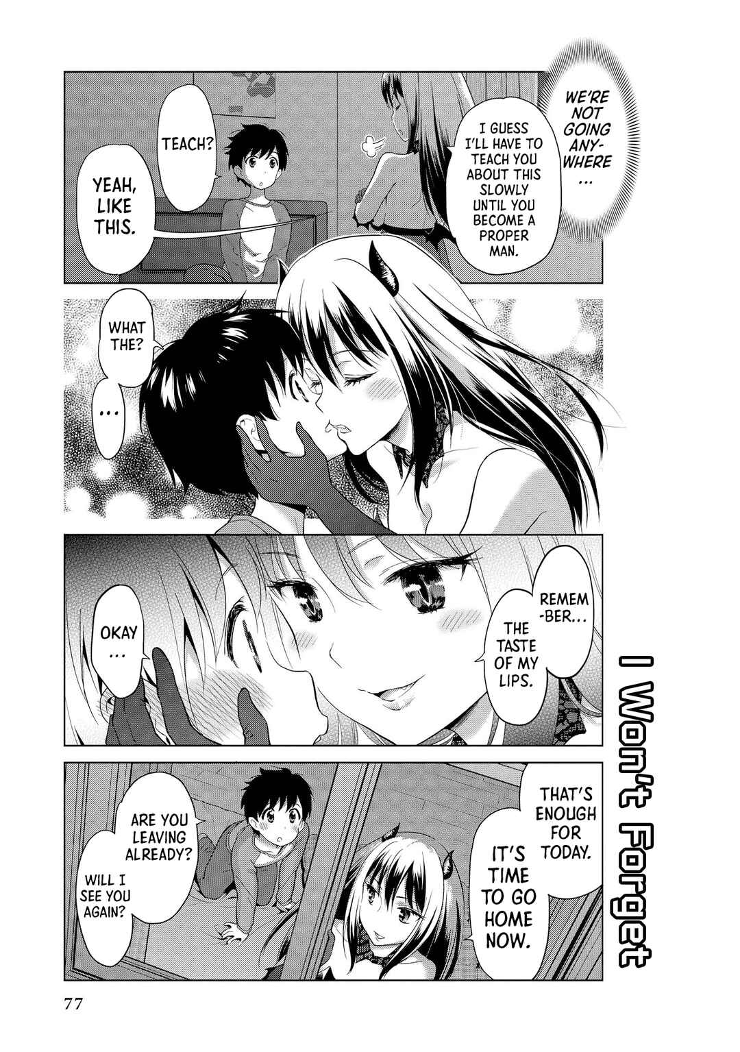 Page 9 Chapter 5 The Naughty Lady Likes Teasing Young Boys