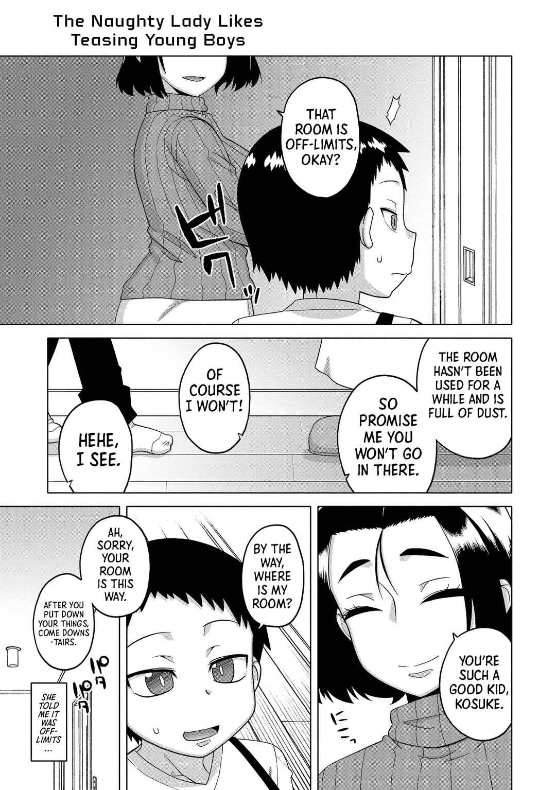 Page 3 Chapter 4 The Naughty Lady Likes Teasing Young Boys
