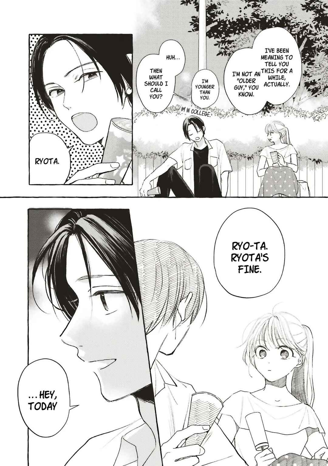 Page 16 Chapter 1.3 Ice Cream With You In The Corner Of The Night