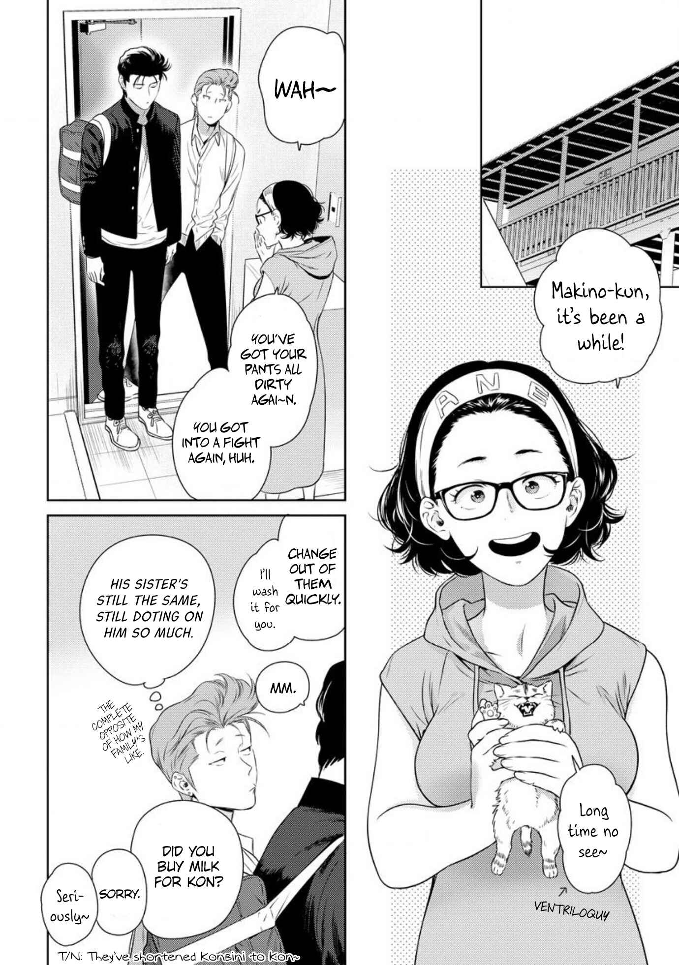 Page 14 Chapter 3 Nakasete Yaru yo Yankee-kun