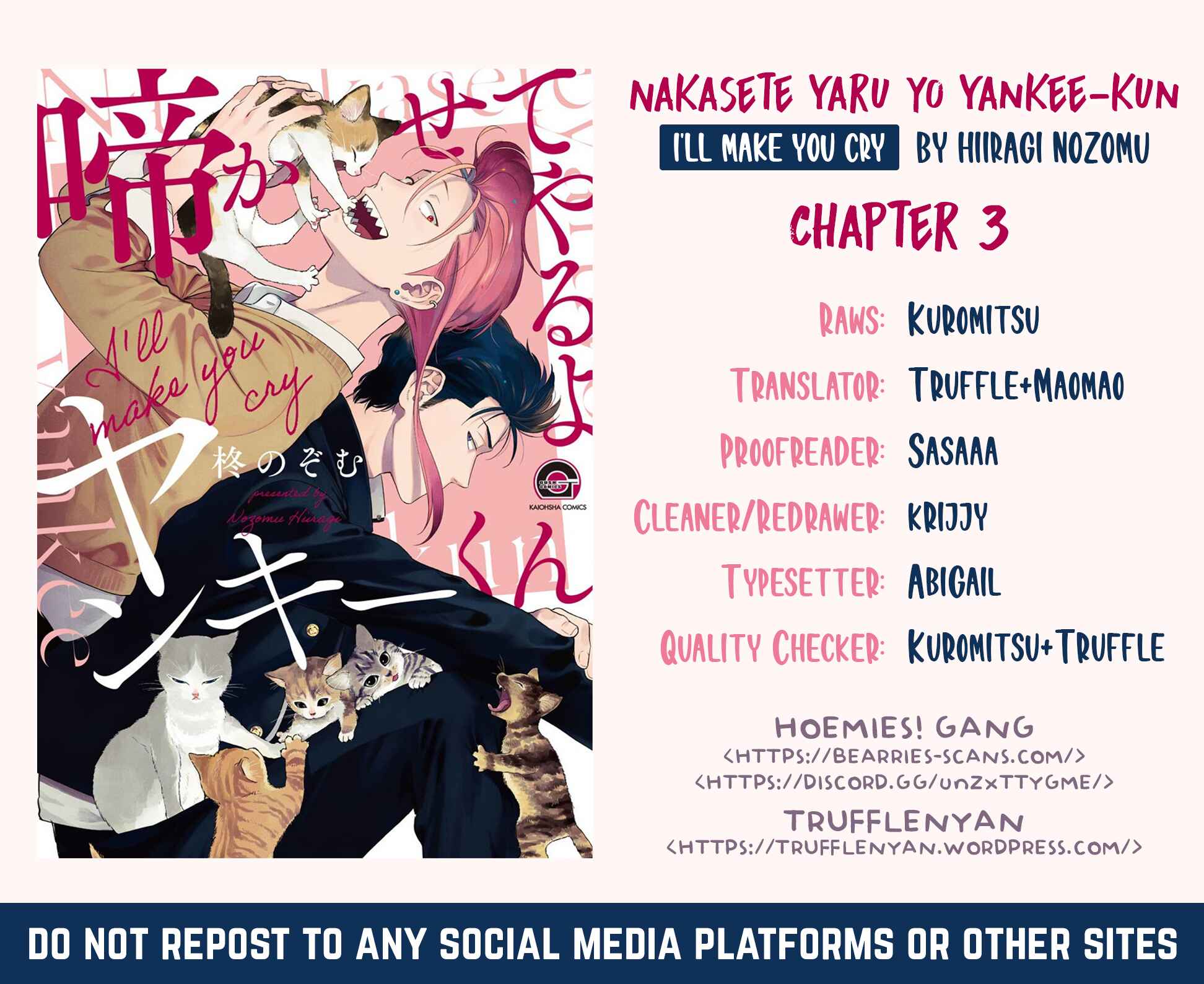 Page 2 Chapter 3 Nakasete Yaru yo Yankee-kun