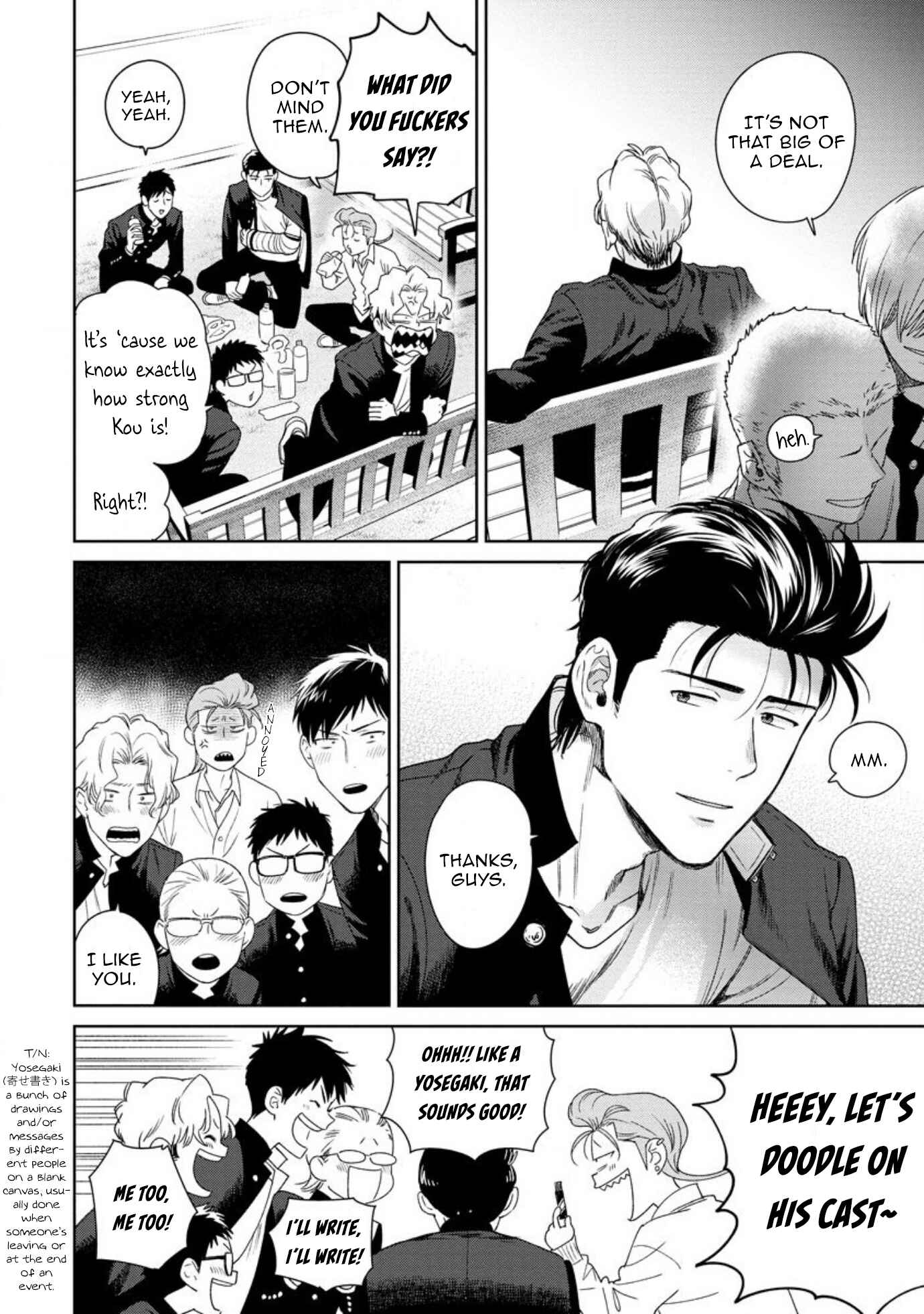 Page 8 Chapter 4 Nakasete Yaru yo Yankee-kun