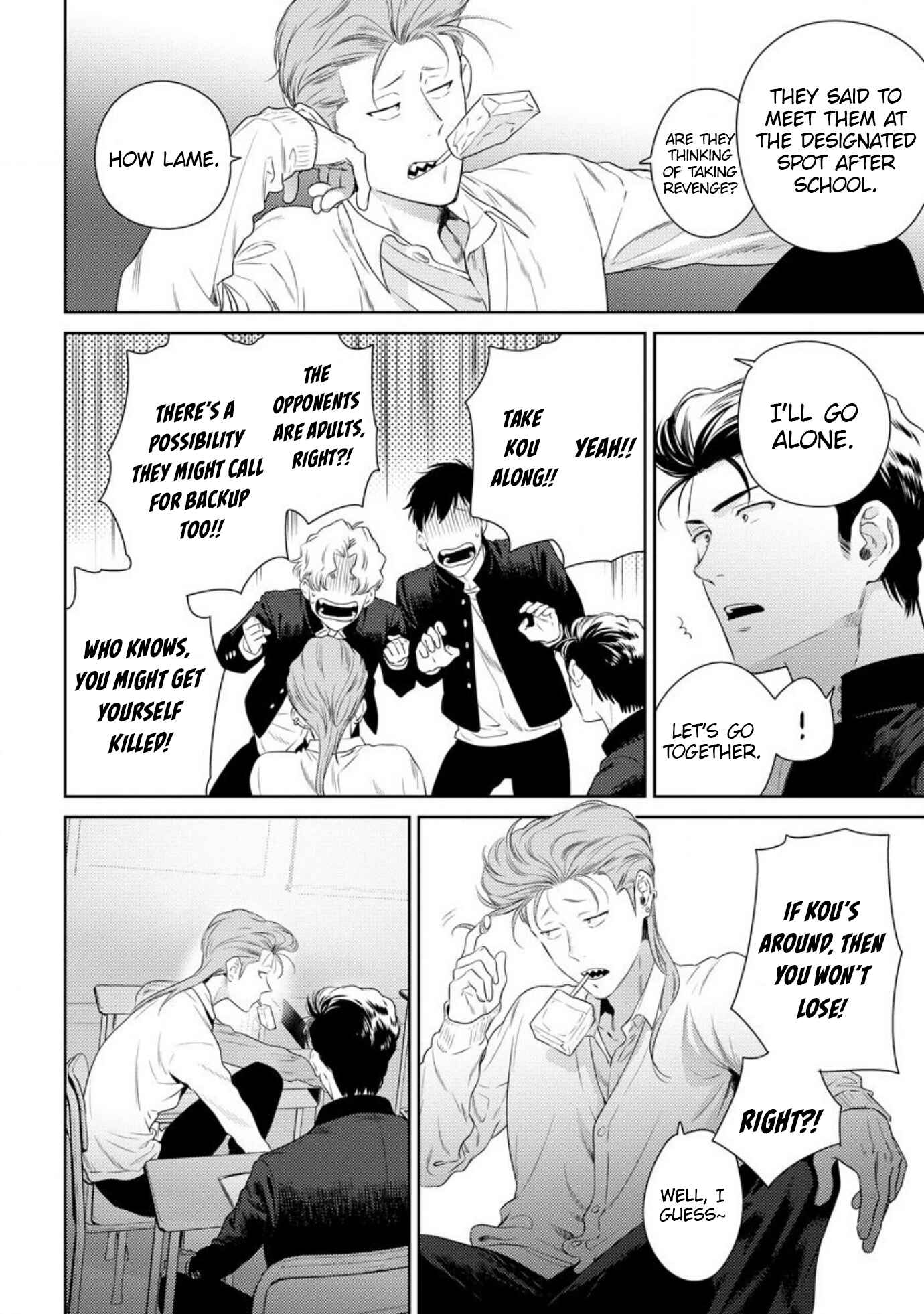 Page 12 Chapter 2 Nakasete Yaru yo Yankee-kun