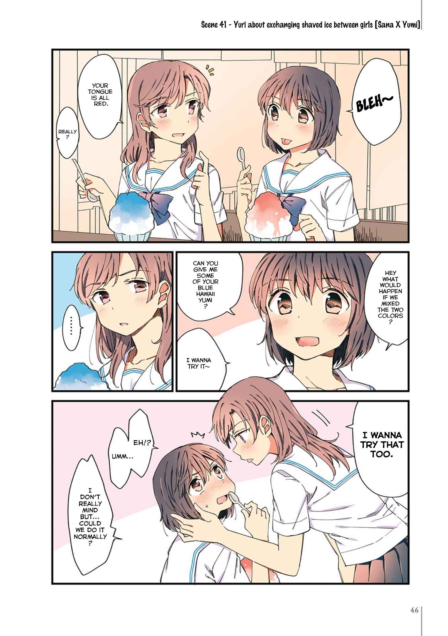 Page 1 Chapter 3 Yuri Hyakkei