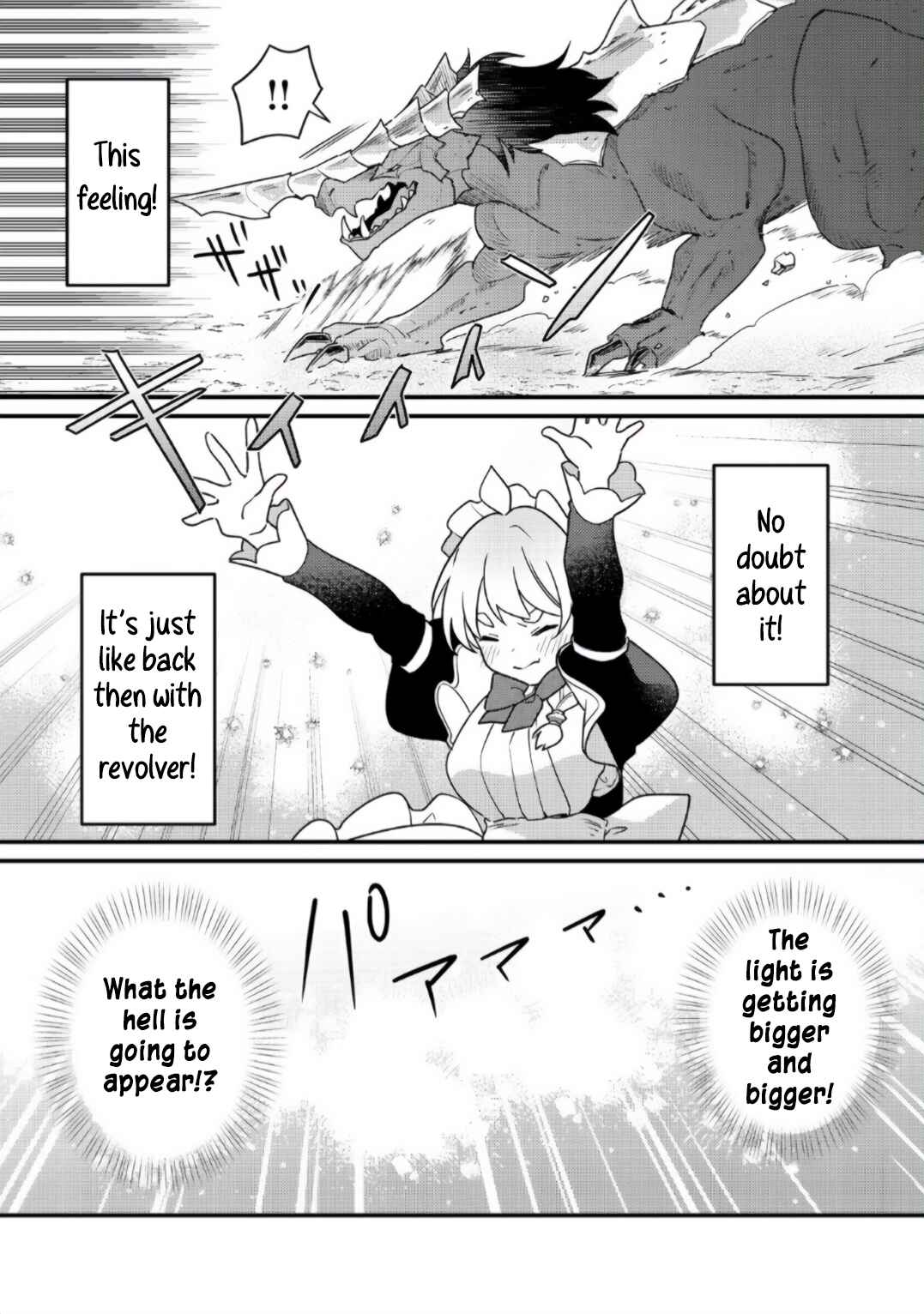 Page 19 Chapter 2 MAIDes - Maid, Jjgoku no Senjou ni Tensou Sareru. Koyuu no Gomi Shuushuu Mahou de, Saijaku Class no Mama Jinrui Saikyou ni.