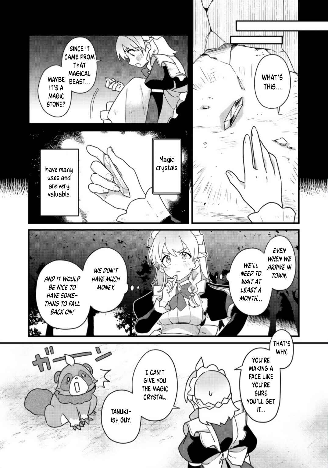 Page 3 Chapter 2 MAIDes - Maid, Jjgoku no Senjou ni Tensou Sareru. Koyuu no Gomi Shuushuu Mahou de, Saijaku Class no Mama Jinrui Saikyou ni.