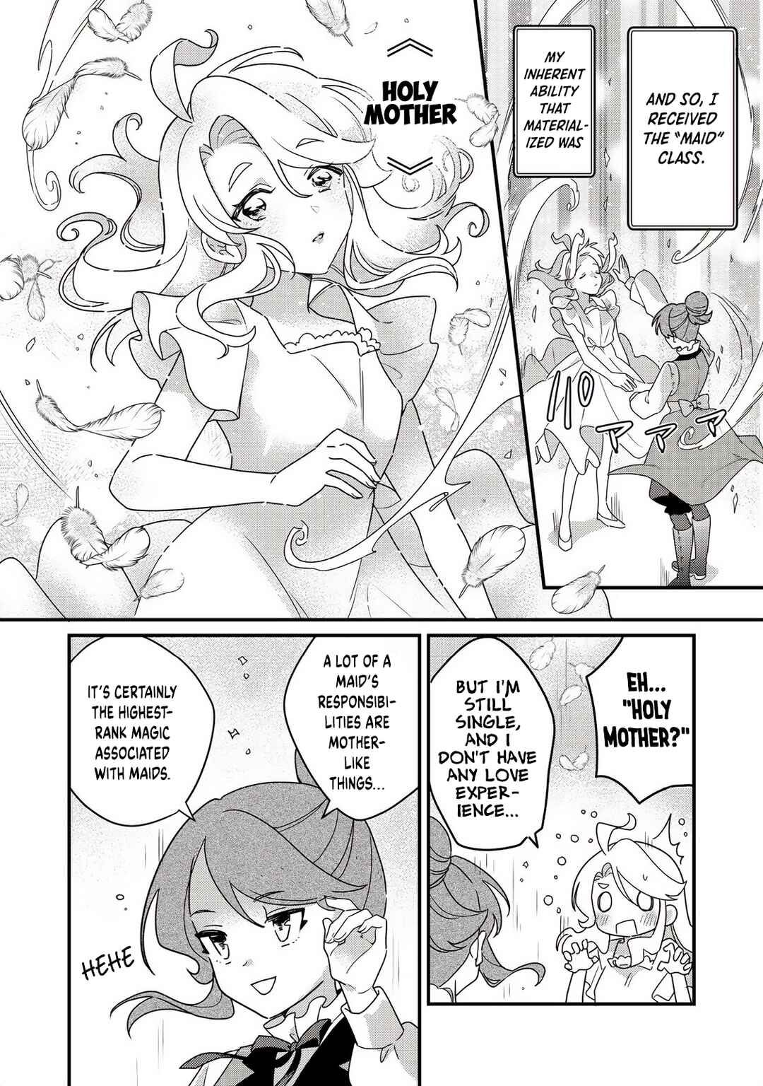 Page 8 Chapter 5 MAIDes - Maid, Jjgoku no Senjou ni Tensou Sareru. Koyuu no Gomi Shuushuu Mahou de, Saijaku Class no Mama Jinrui Saikyou ni.