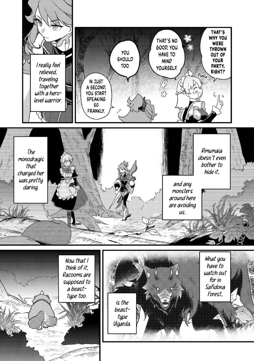 Page 11 Chapter 3 MAIDes - Maid, Jjgoku no Senjou ni Tensou Sareru. Koyuu no Gomi Shuushuu Mahou de, Saijaku Class no Mama Jinrui Saikyou ni.