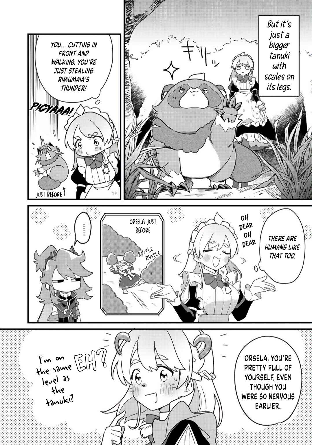 Page 12 Chapter 3 MAIDes - Maid, Jjgoku no Senjou ni Tensou Sareru. Koyuu no Gomi Shuushuu Mahou de, Saijaku Class no Mama Jinrui Saikyou ni.