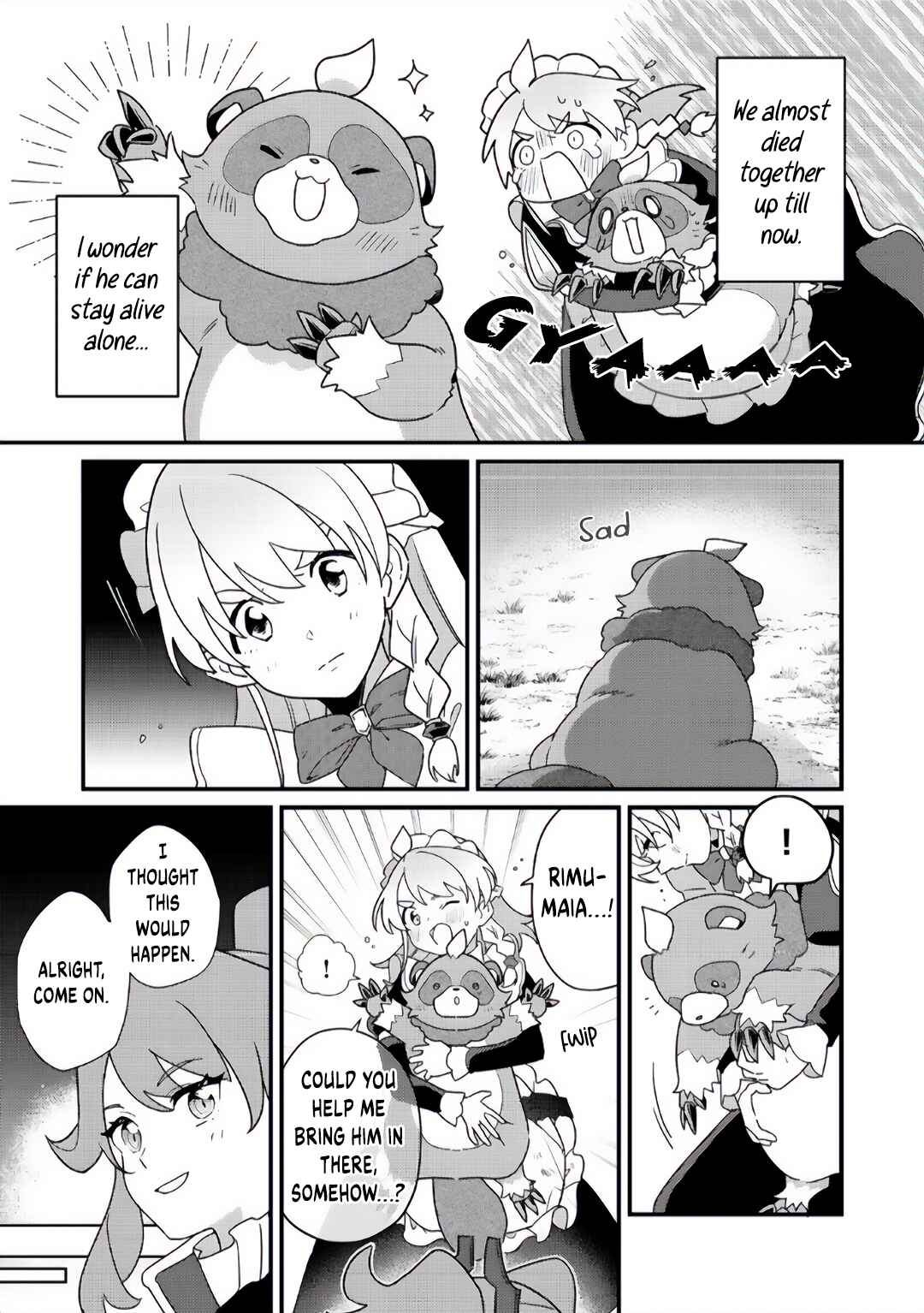 Page 17 Chapter 3 MAIDes - Maid, Jjgoku no Senjou ni Tensou Sareru. Koyuu no Gomi Shuushuu Mahou de, Saijaku Class no Mama Jinrui Saikyou ni.