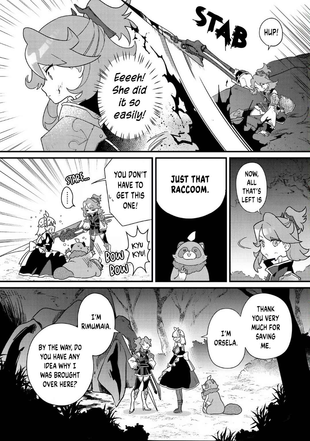 Page 4 Chapter 3 MAIDes - Maid, Jjgoku no Senjou ni Tensou Sareru. Koyuu no Gomi Shuushuu Mahou de, Saijaku Class no Mama Jinrui Saikyou ni.