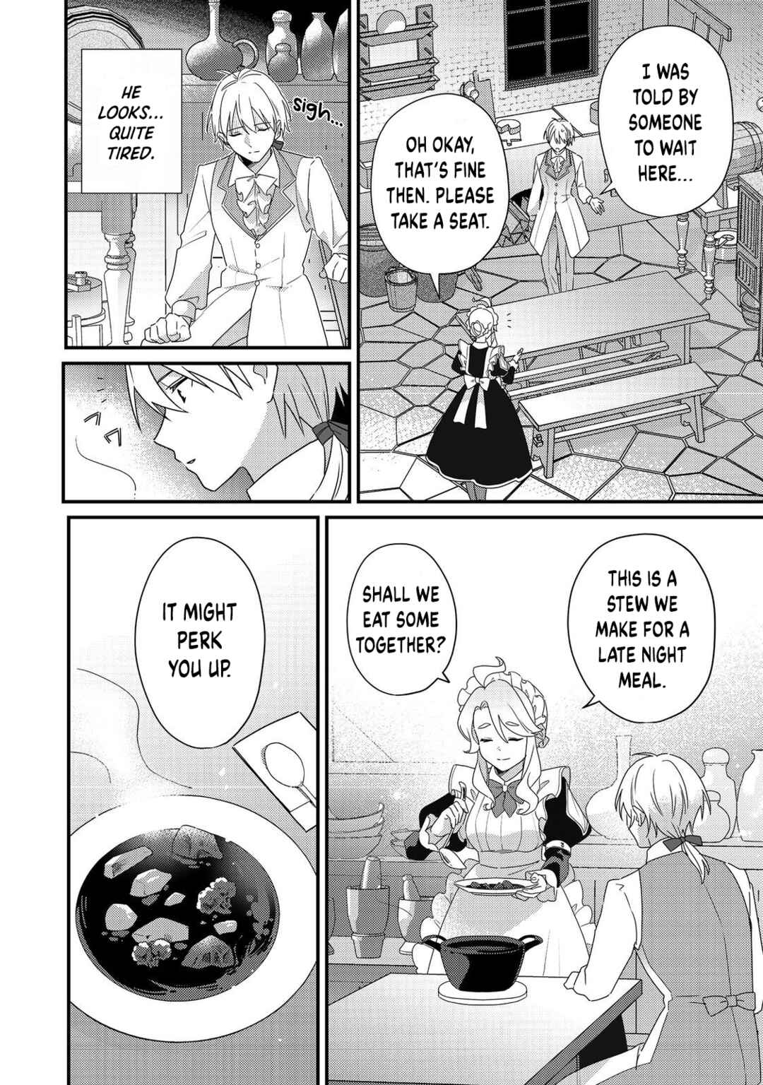 Page 1 Chapter 6 MAIDes - Maid, Jjgoku no Senjou ni Tensou Sareru. Koyuu no Gomi Shuushuu Mahou de, Saijaku Class no Mama Jinrui Saikyou ni.