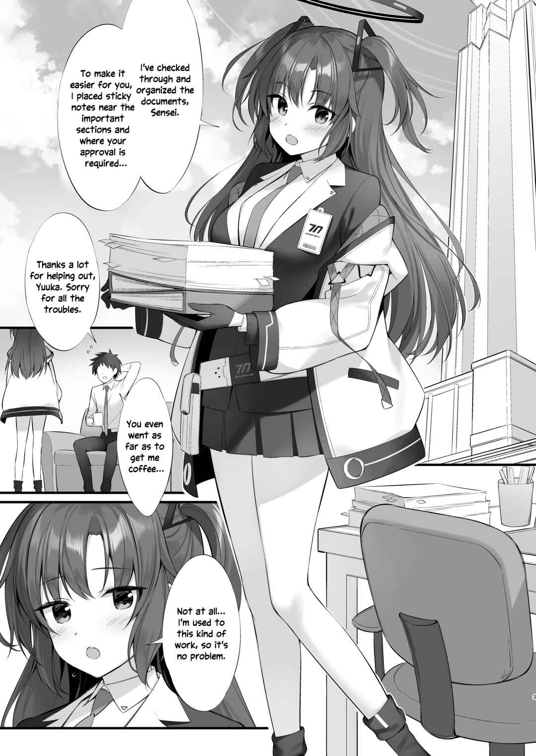 Page 2 Chapter Unknown_2c38 Blue Archive - Watashi, Sensei no Kanojo Desu Kara (Doujinshi)