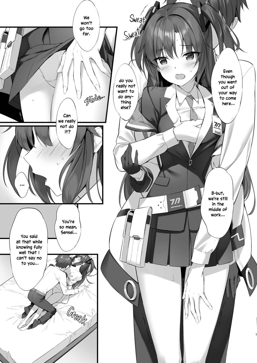 Page 6 Chapter Unknown_2c38 Blue Archive - Watashi, Sensei no Kanojo Desu Kara (Doujinshi)