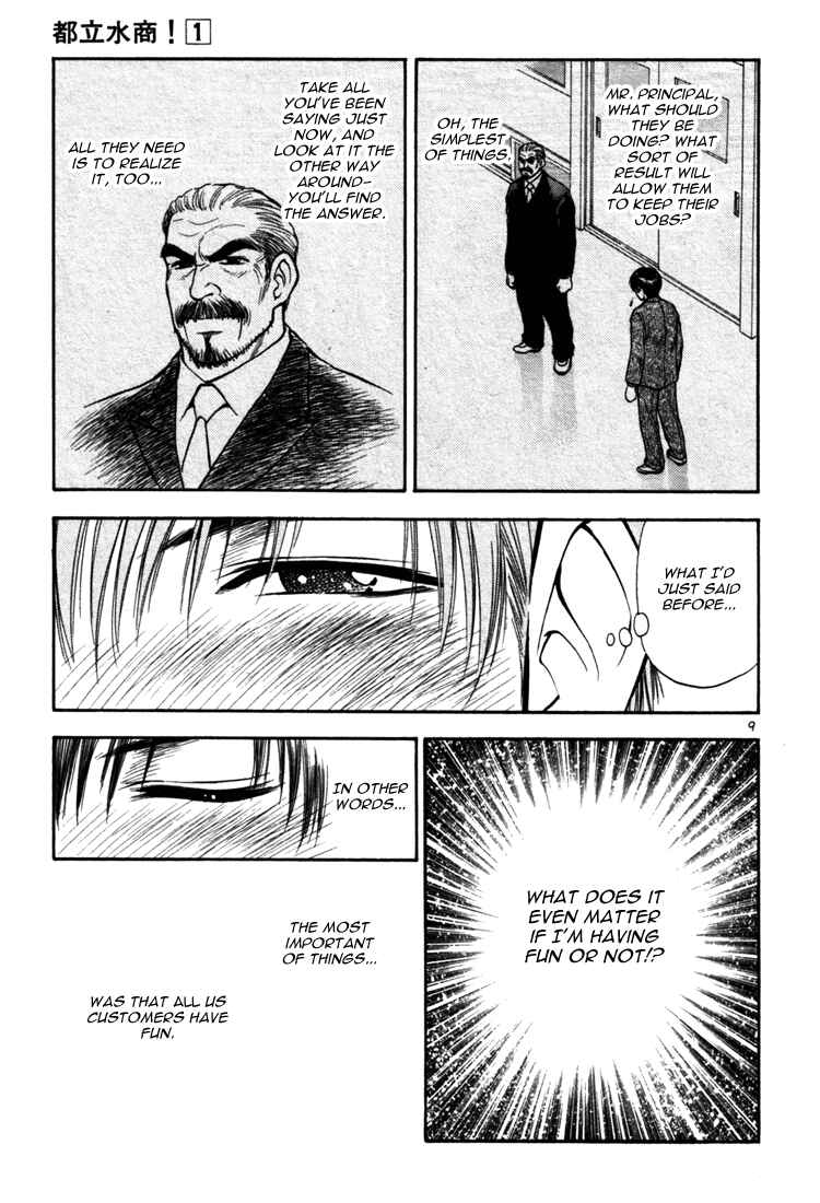 Page 9 Chapter 5 Toritsu Mizushou!
