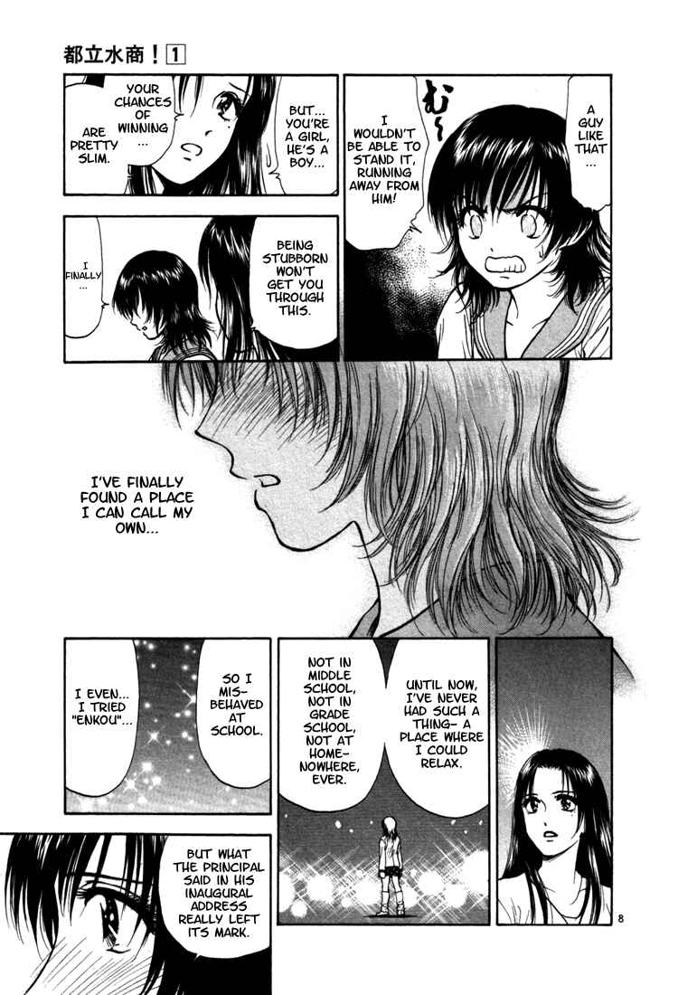 Page 8 Chapter 2 Toritsu Mizushou!