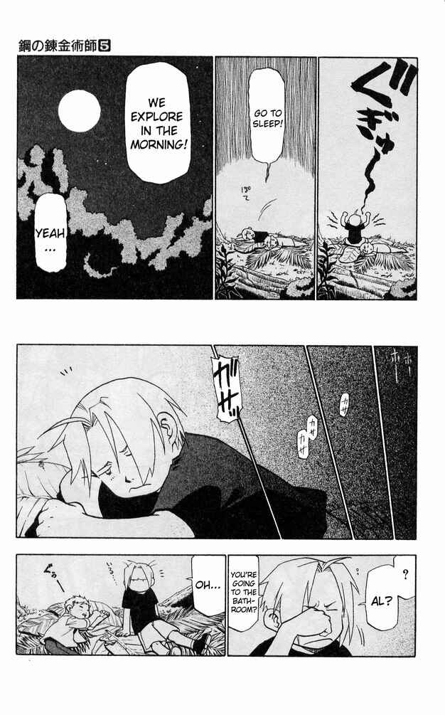 Page 35 Chapter 21 Fullmetal Alchemist