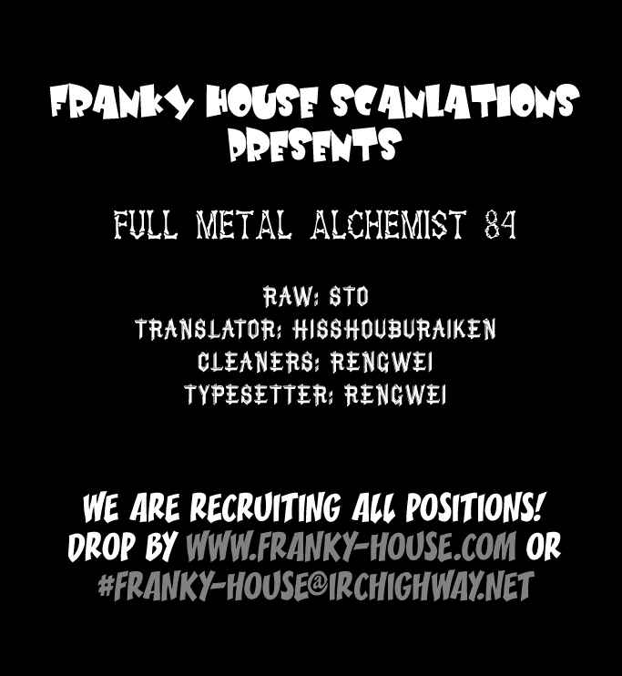 Page 35 Chapter 84 Fullmetal Alchemist