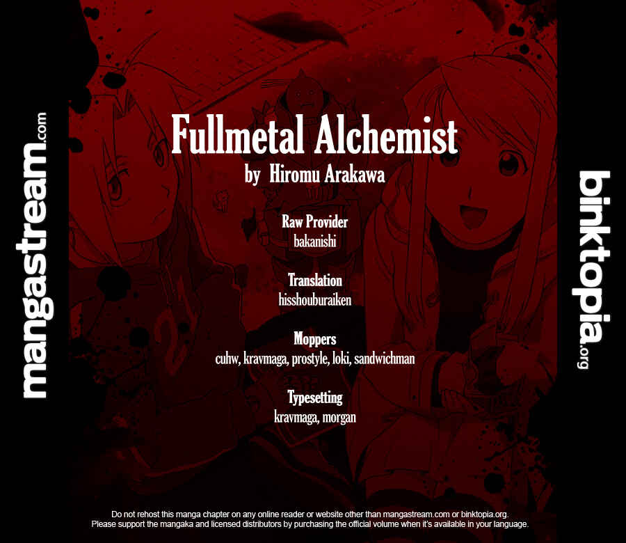 Page 1 Chapter 108 Fullmetal Alchemist