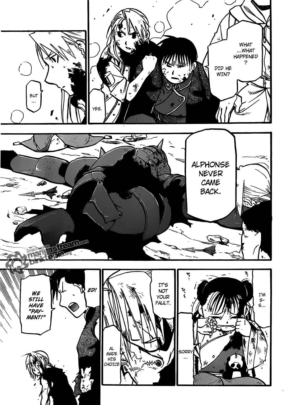 Page 33 Chapter 108 Fullmetal Alchemist